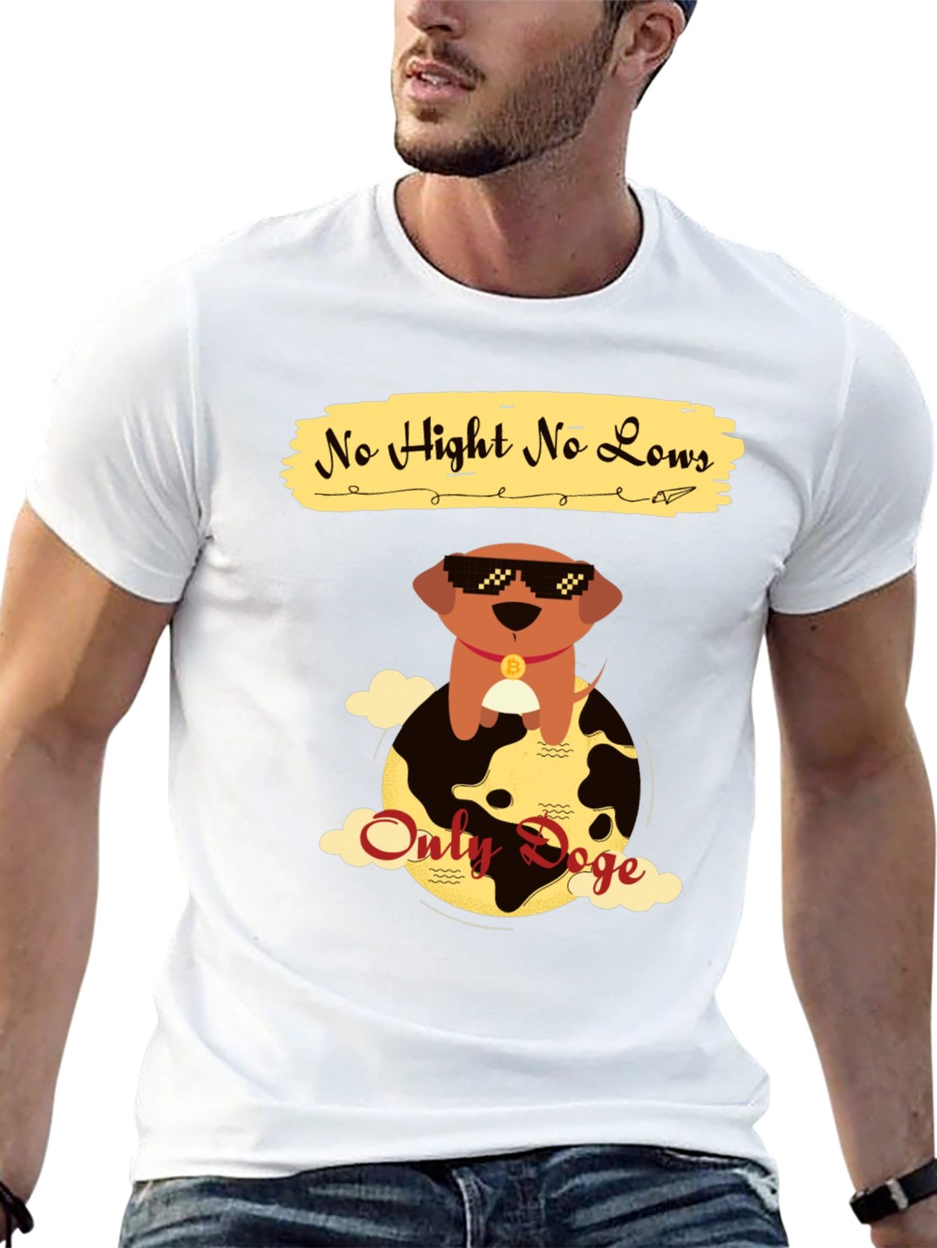 No Hight No Lows Only Doge T-Shirt