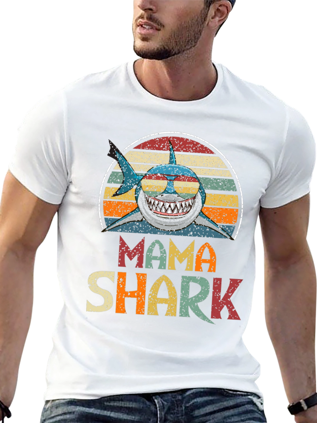 Mama Shark Graphic Tee