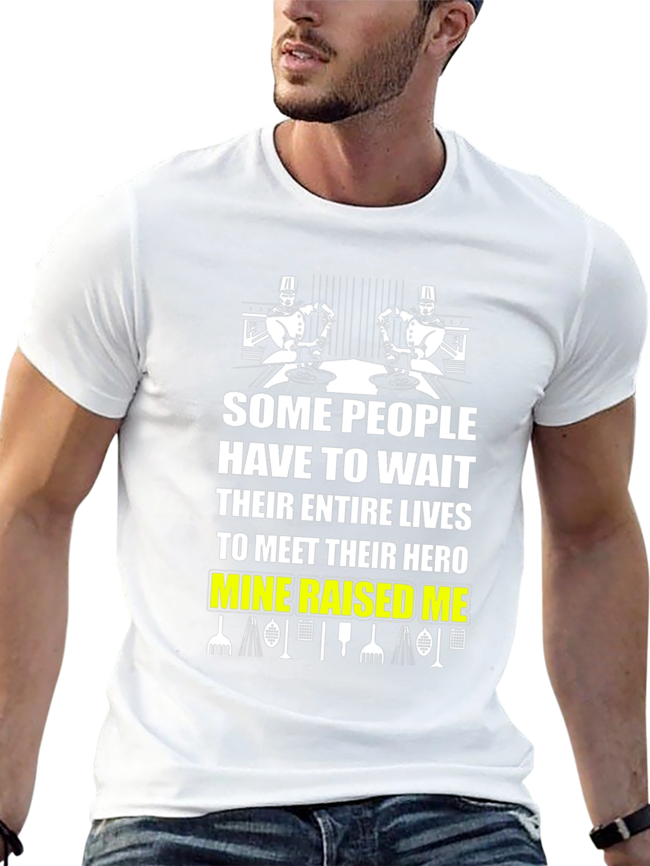 Chef Dad T-Shirt - Mine Raised Me