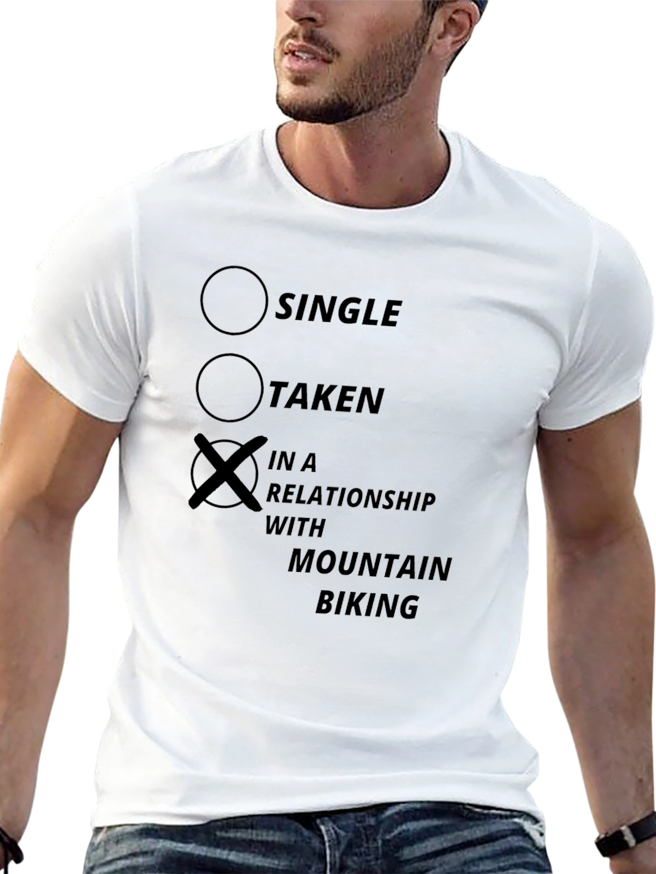 Mountain Biking Relationship T-Shirt