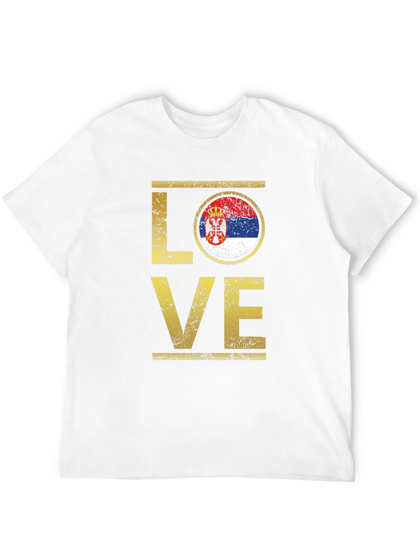 Serbia Flag LOVE T-Shirt