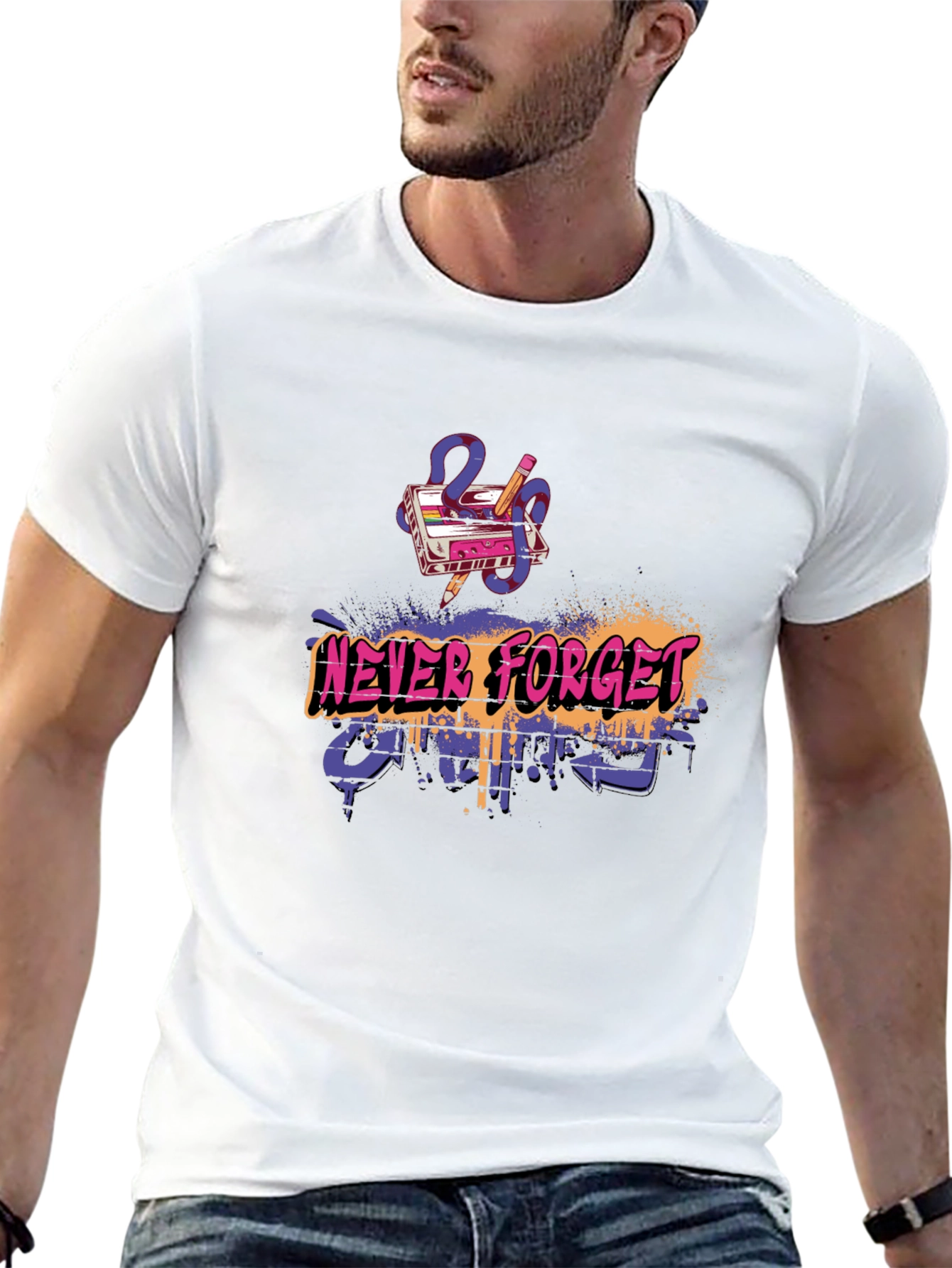 Retro Gamer Never Forget T-Shirt