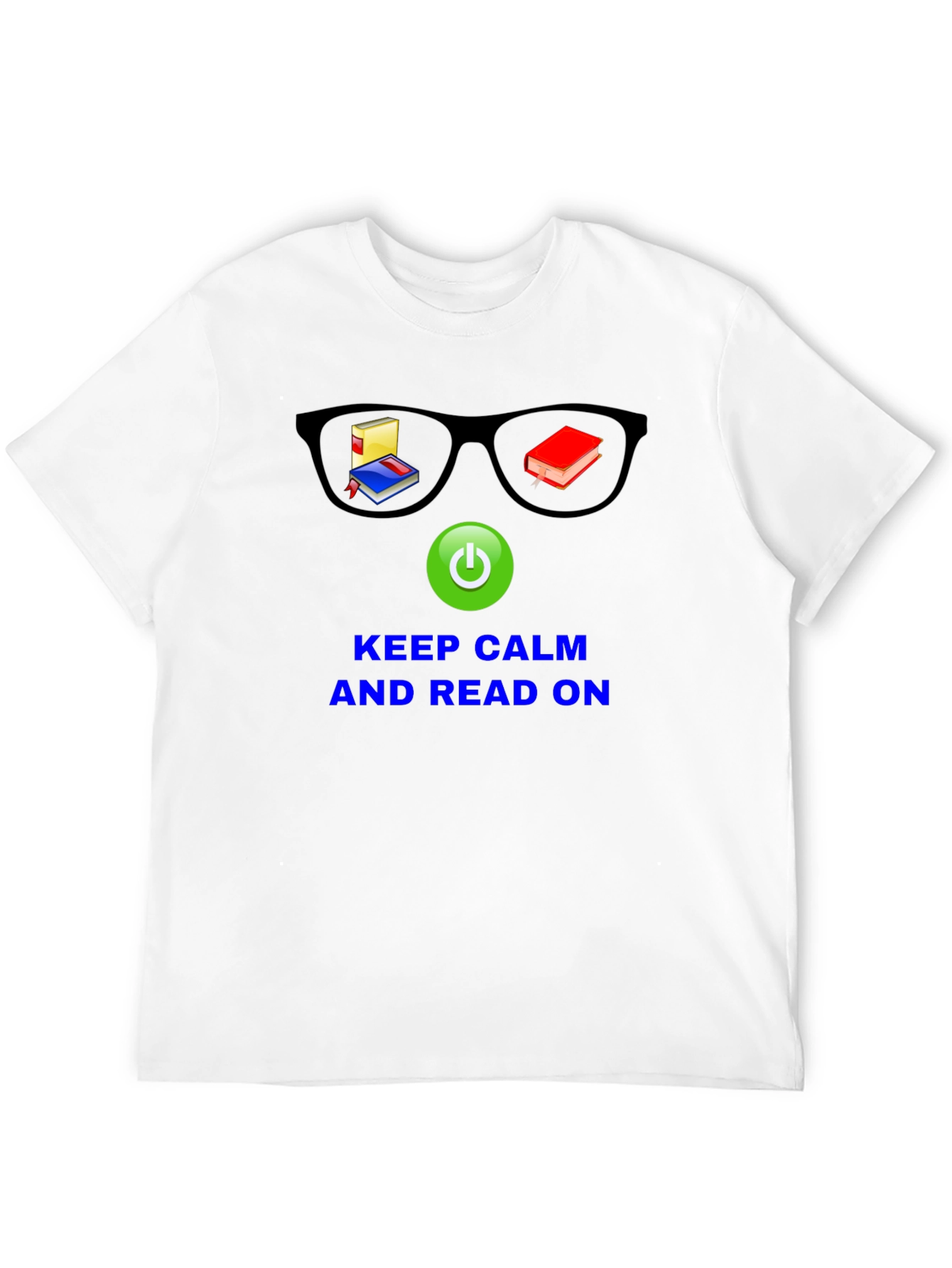 Keep Calm & Read On T-Shirt