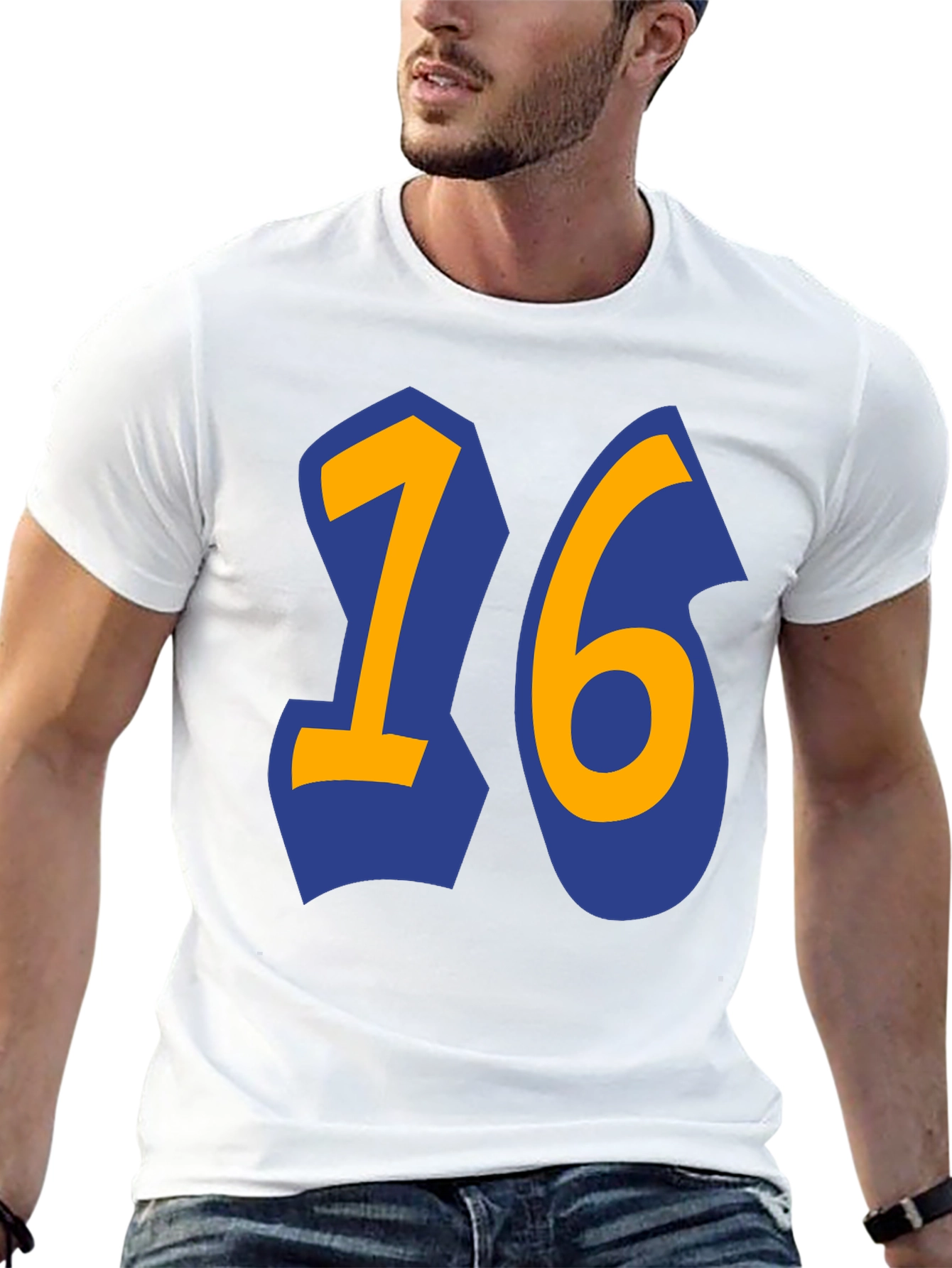 Number 16 Graphic T-Shirt