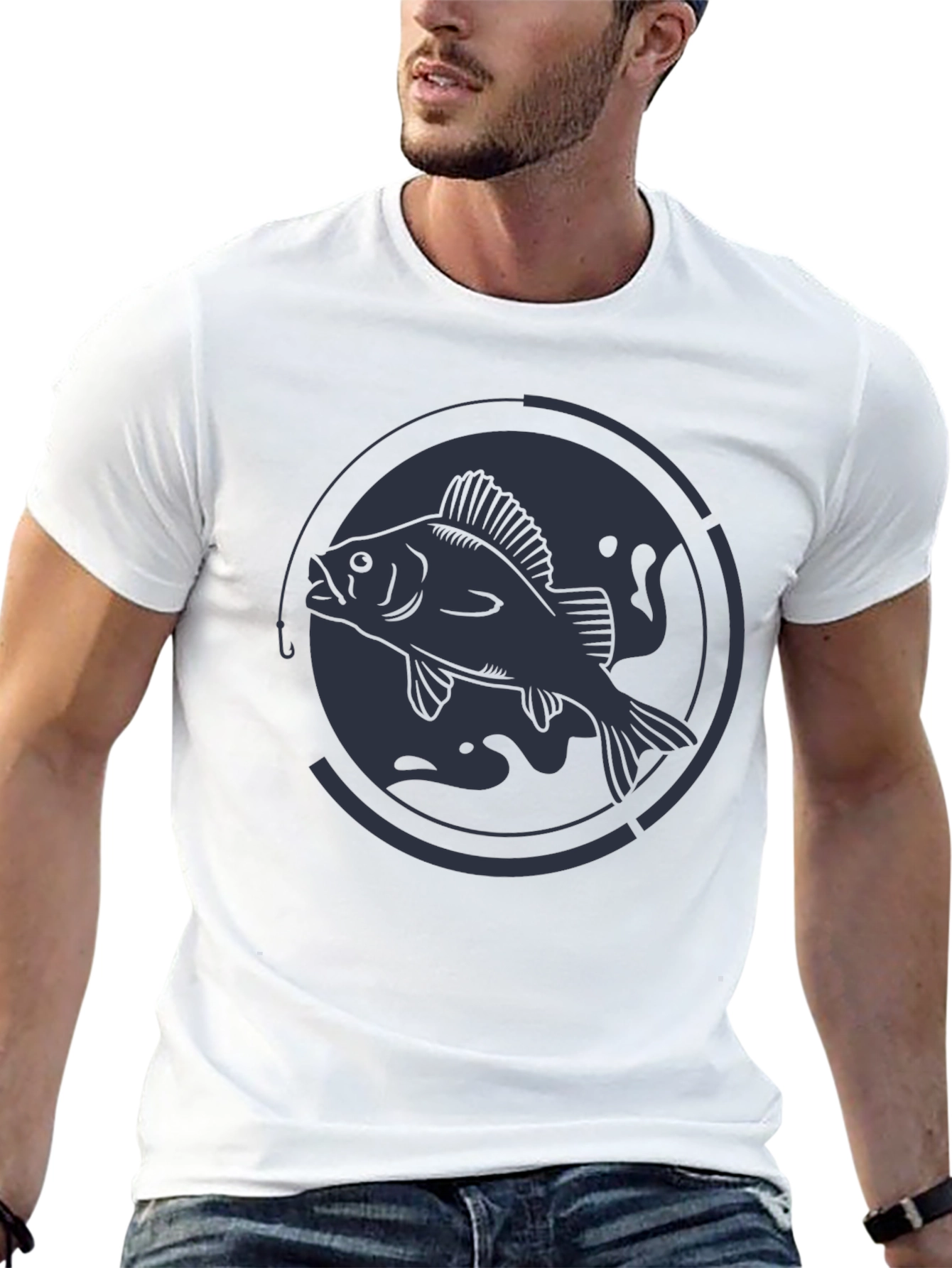 Fishing T-Shirt - Stylish Angler Design