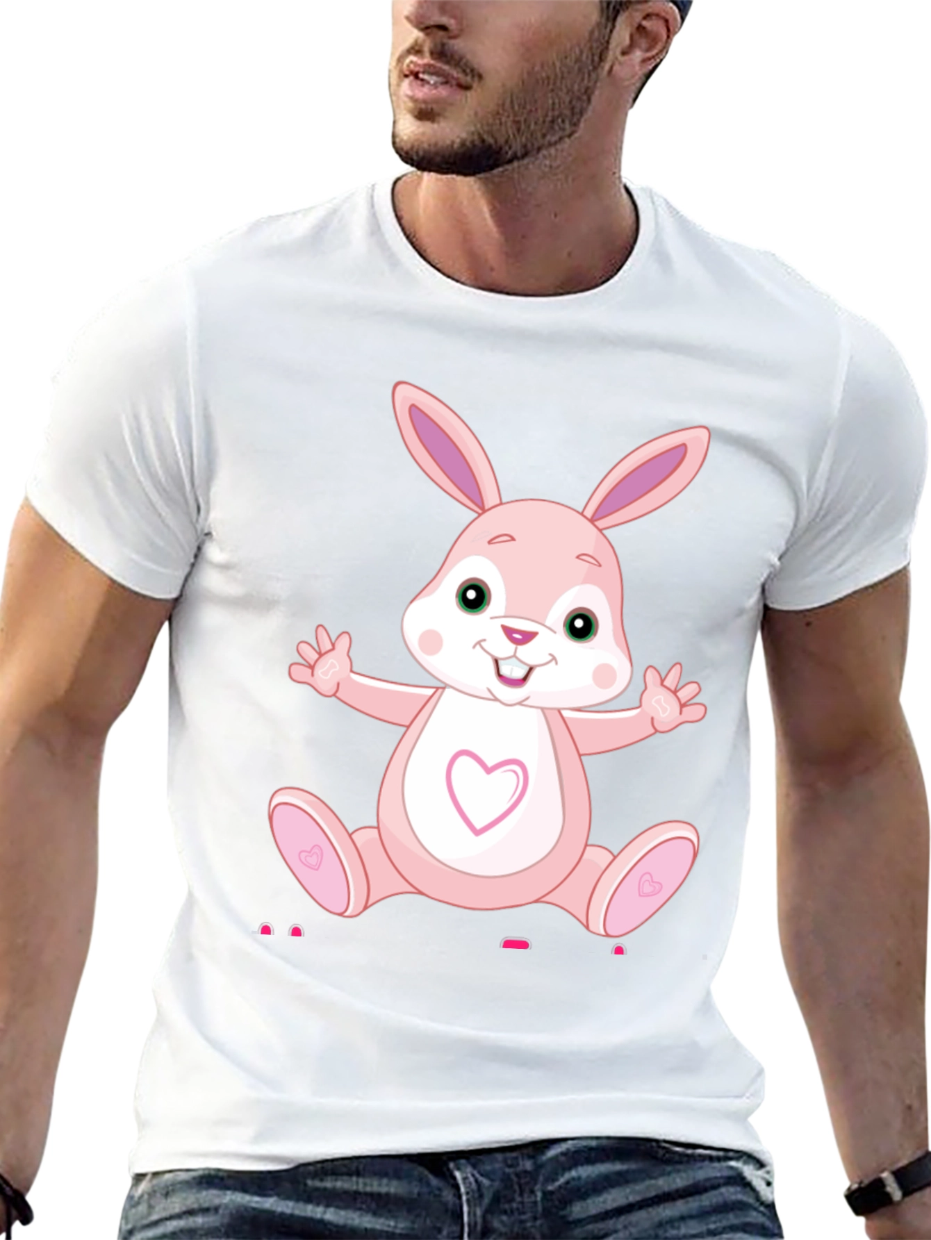 Bunny Heart Graphic Tee