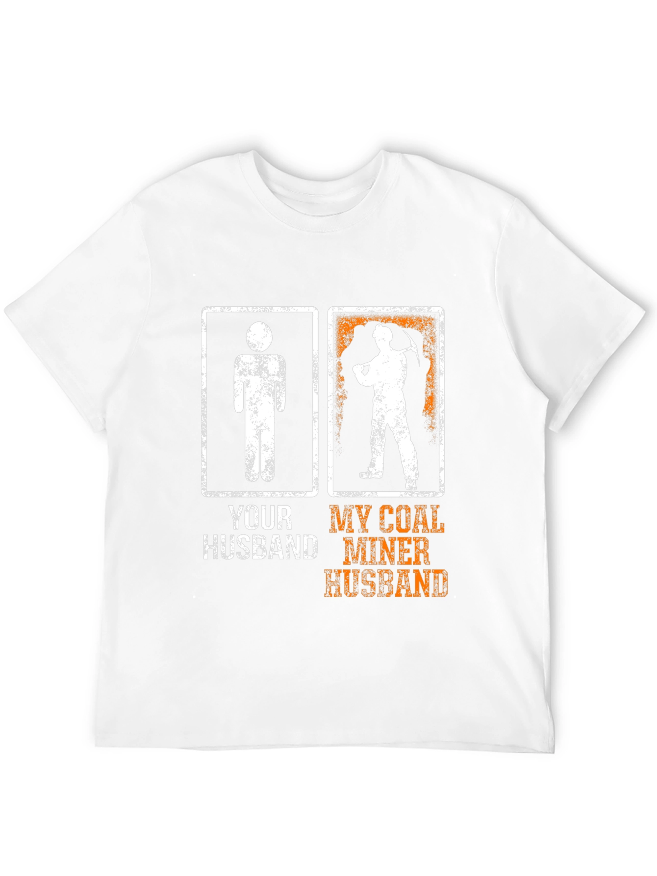 Coal Miner Husband Graphic T-Shirt