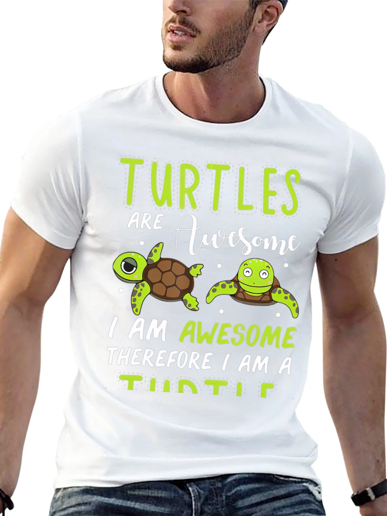 Turtles Are Awesome Graphic Tee