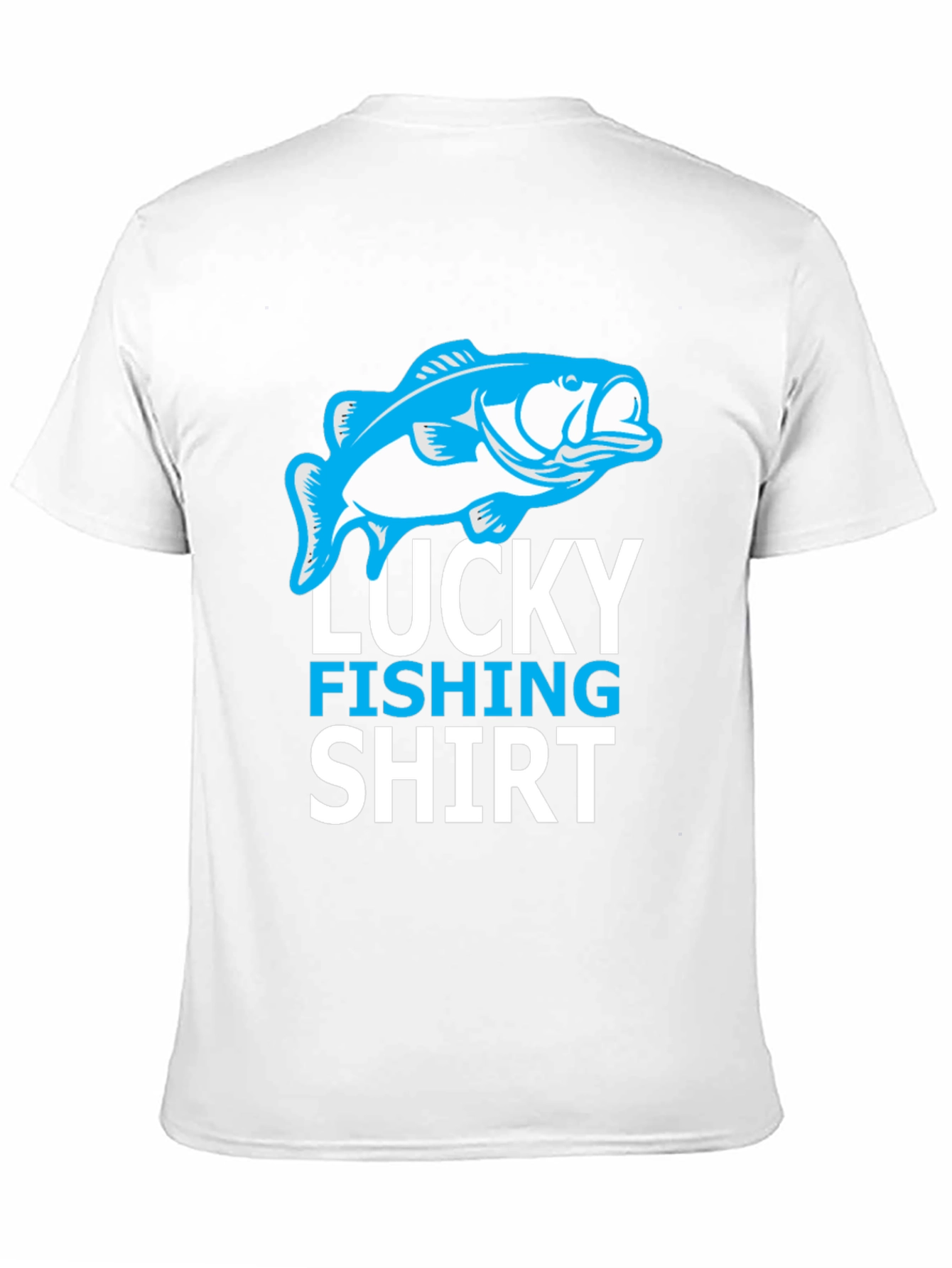 Lucky Fishing Shirt - Mens Graphic Tee