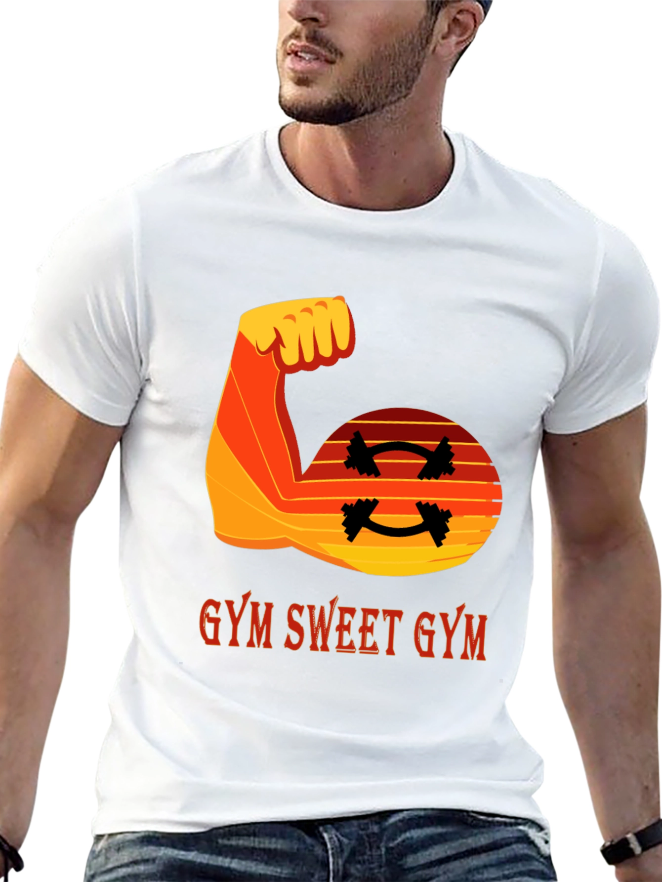 Gym Sweet Gym Graphic Tee
