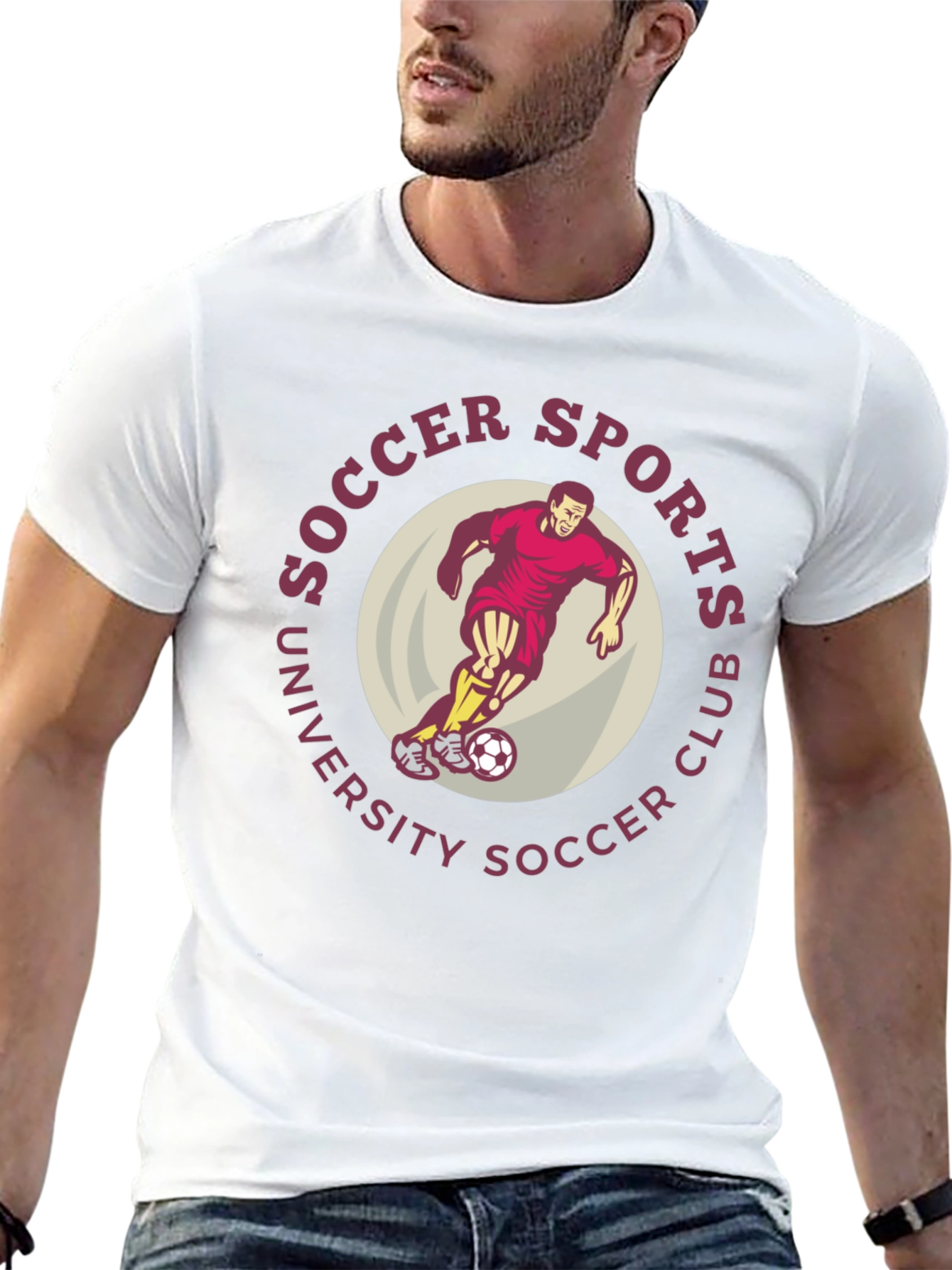 Soccer Sports Club University T-Shirt