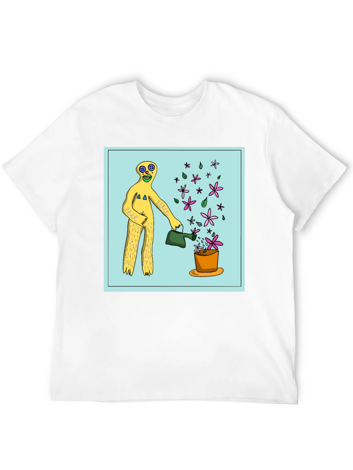 Surreal Gardener Graphic T-Shirt - Black