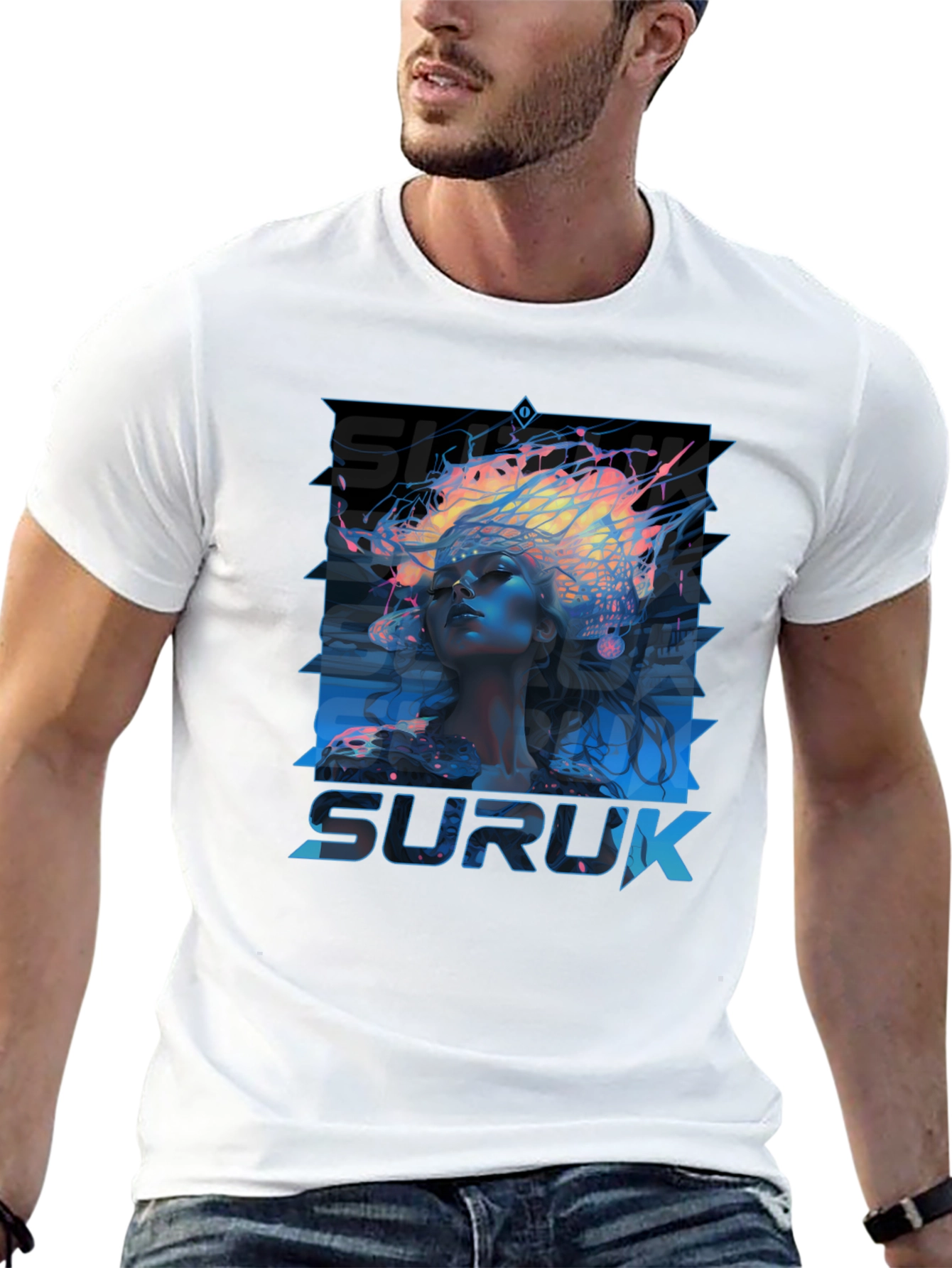 Suruk Graphic T-Shirt - Black