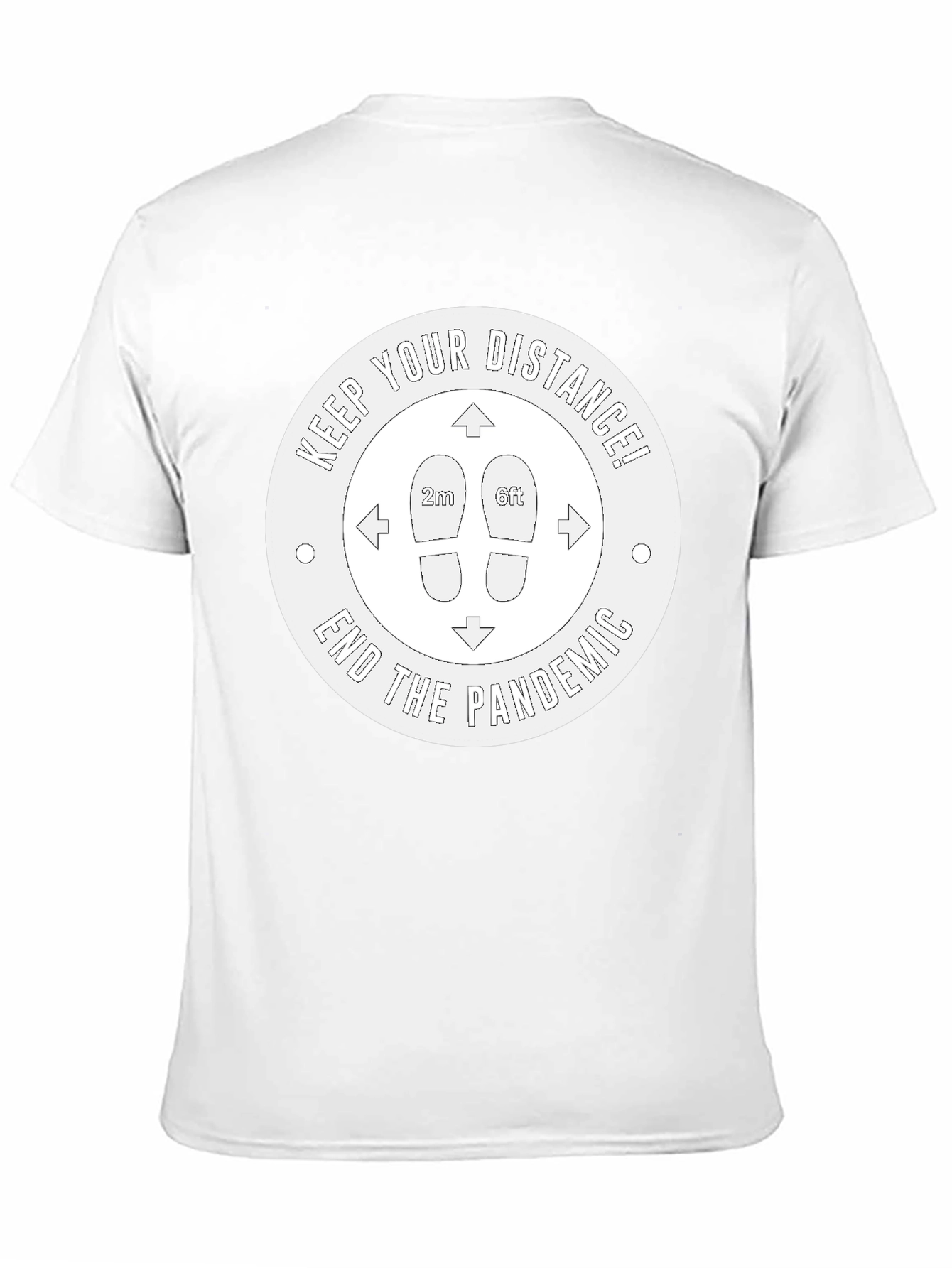 Keep Your Distance Graphic Tee