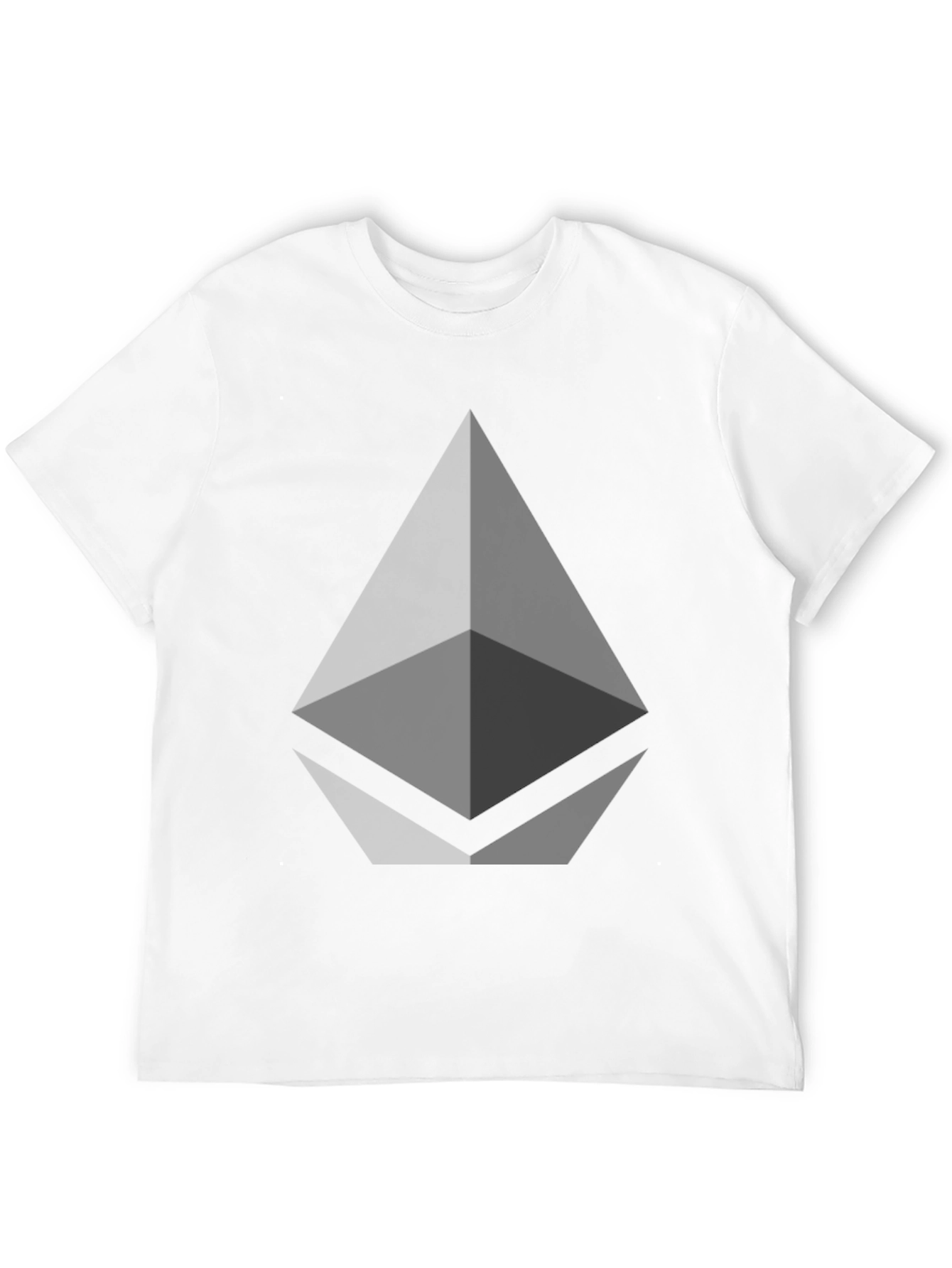 Ethereum Black Graphic Tee - Crypto Fashion