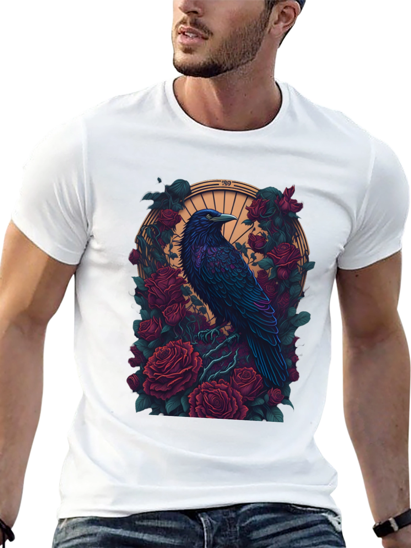 Raven & Roses Graphic T-Shirt