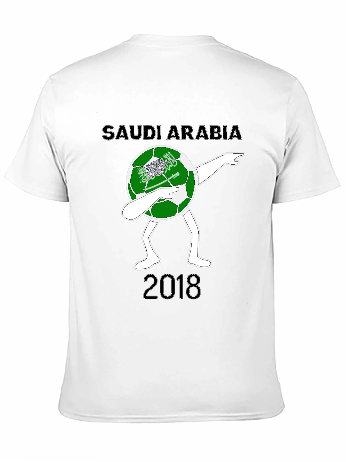 Saudi Arabia Soccer Dab 2018 Graphic Tee