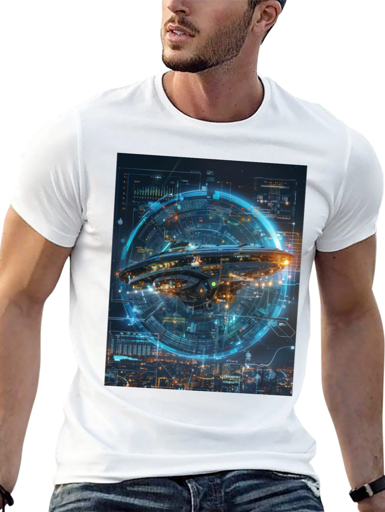 Sci-Fi Tech T-Shirt