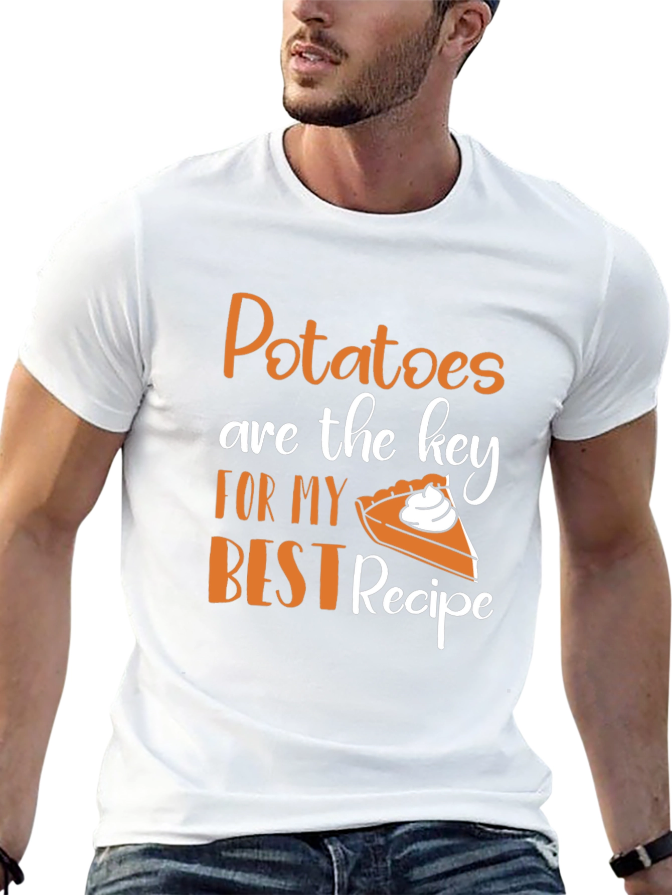 Potatoes are the Key Recipe Graphic T-Shirt