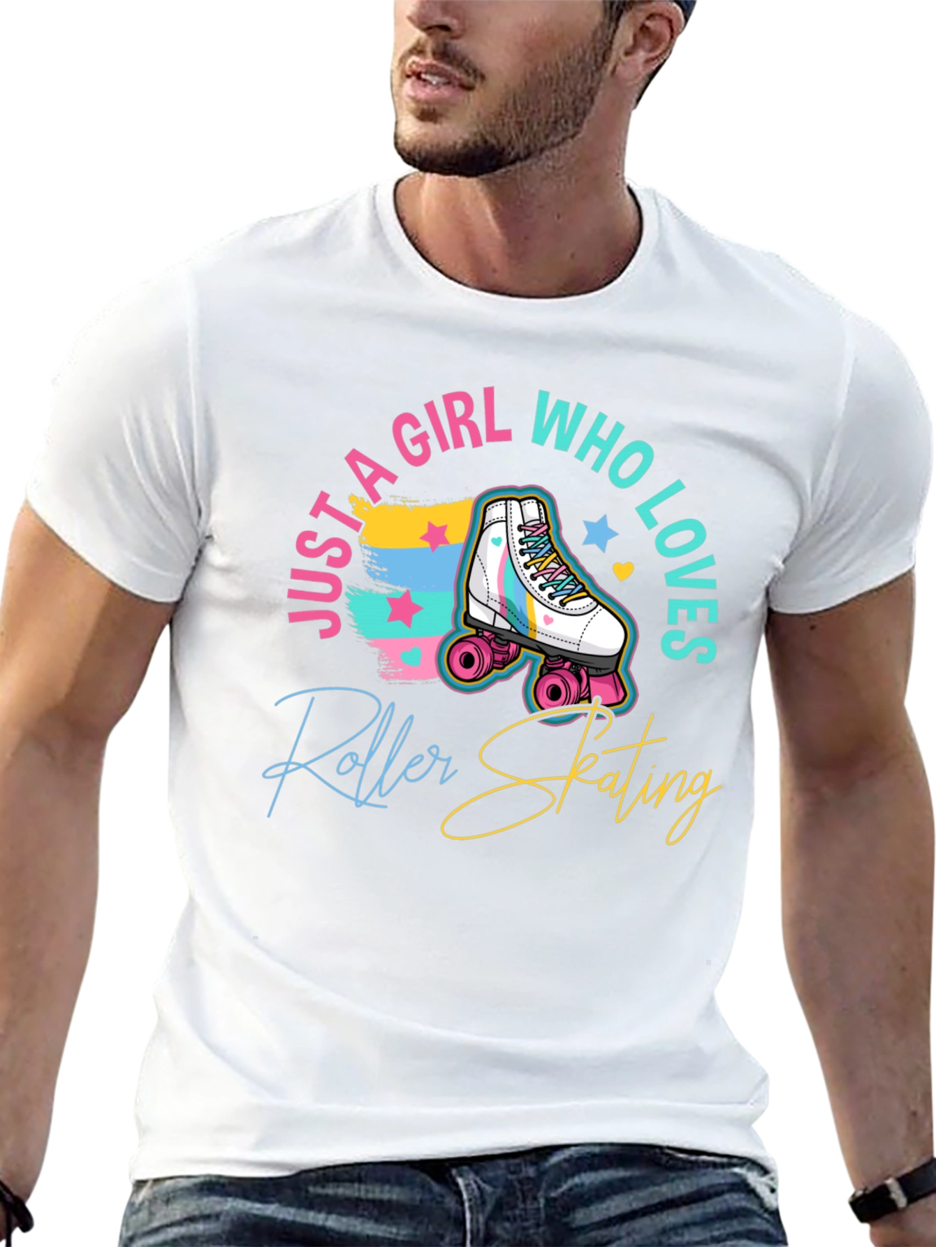 Roller Skating Girl T-Shirt