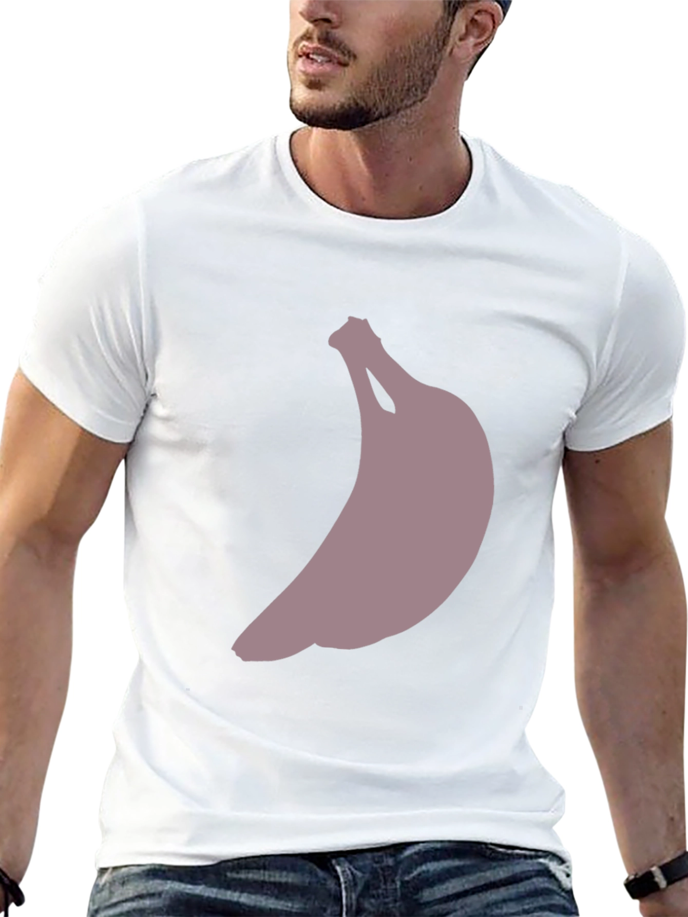 Banana Graphic Print Mens T-Shirt