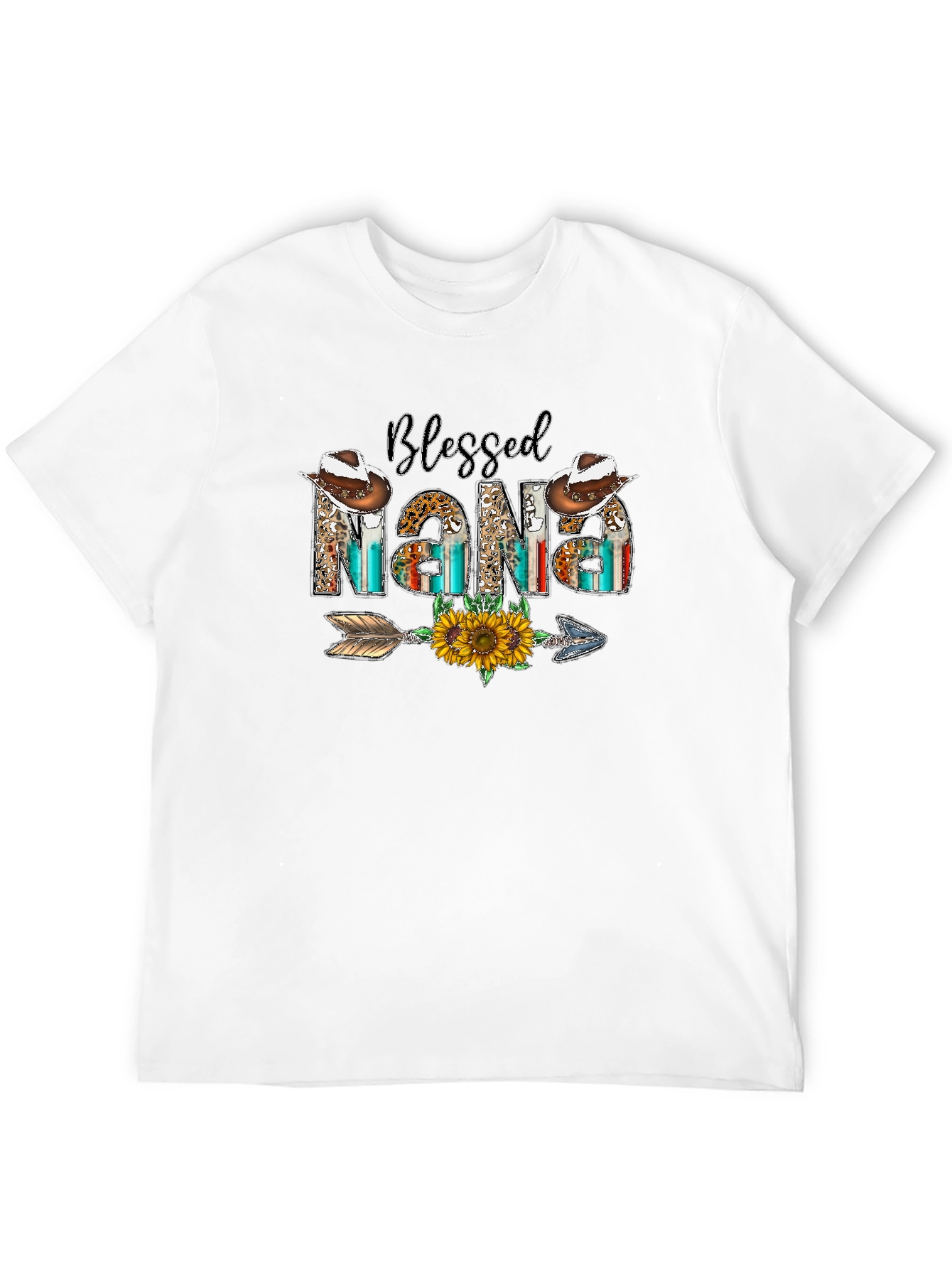 Blessed Nana Graphic T-Shirt