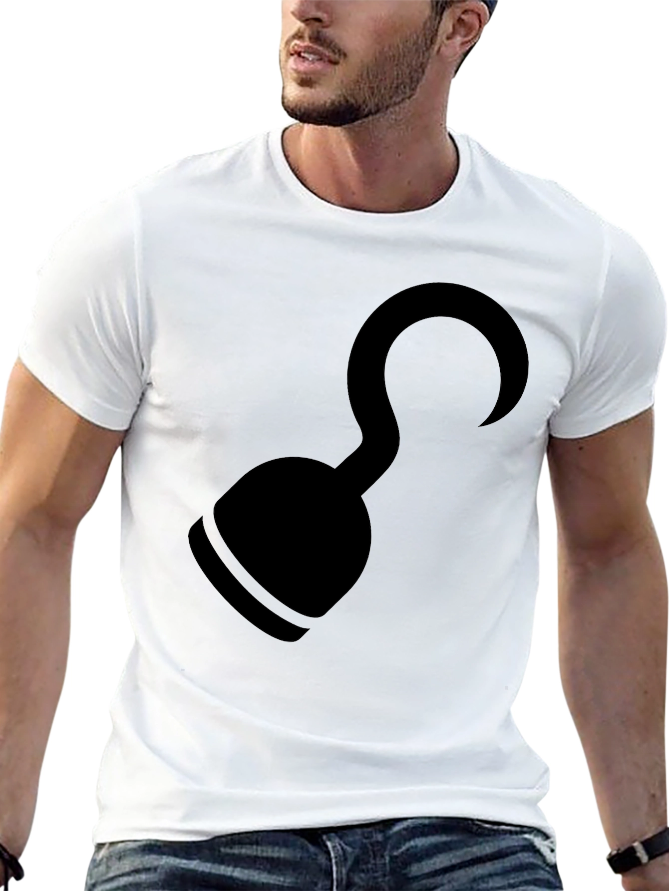 Captain Hook Inspired Black T-Shirt