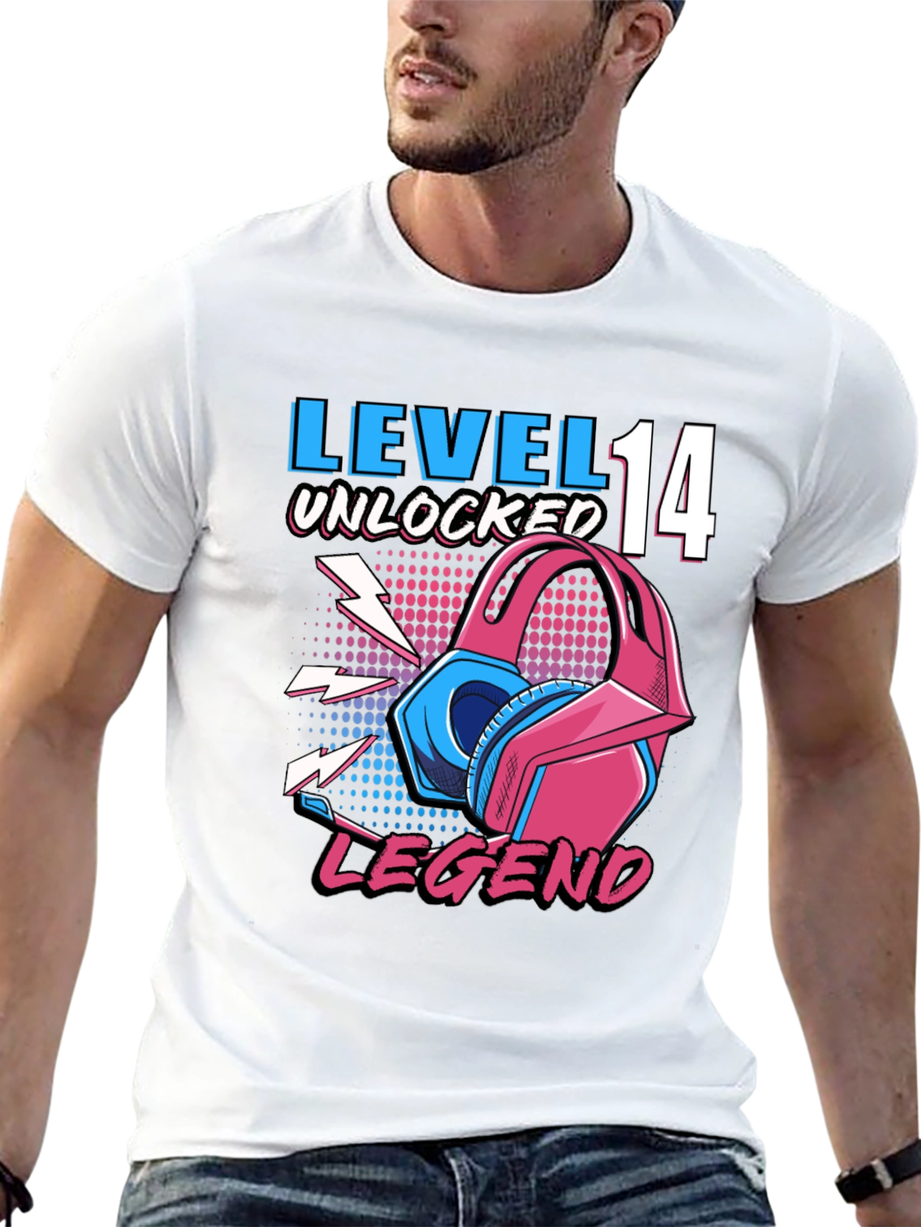 Level 14 Unlocked Gaming Legend T-Shirt