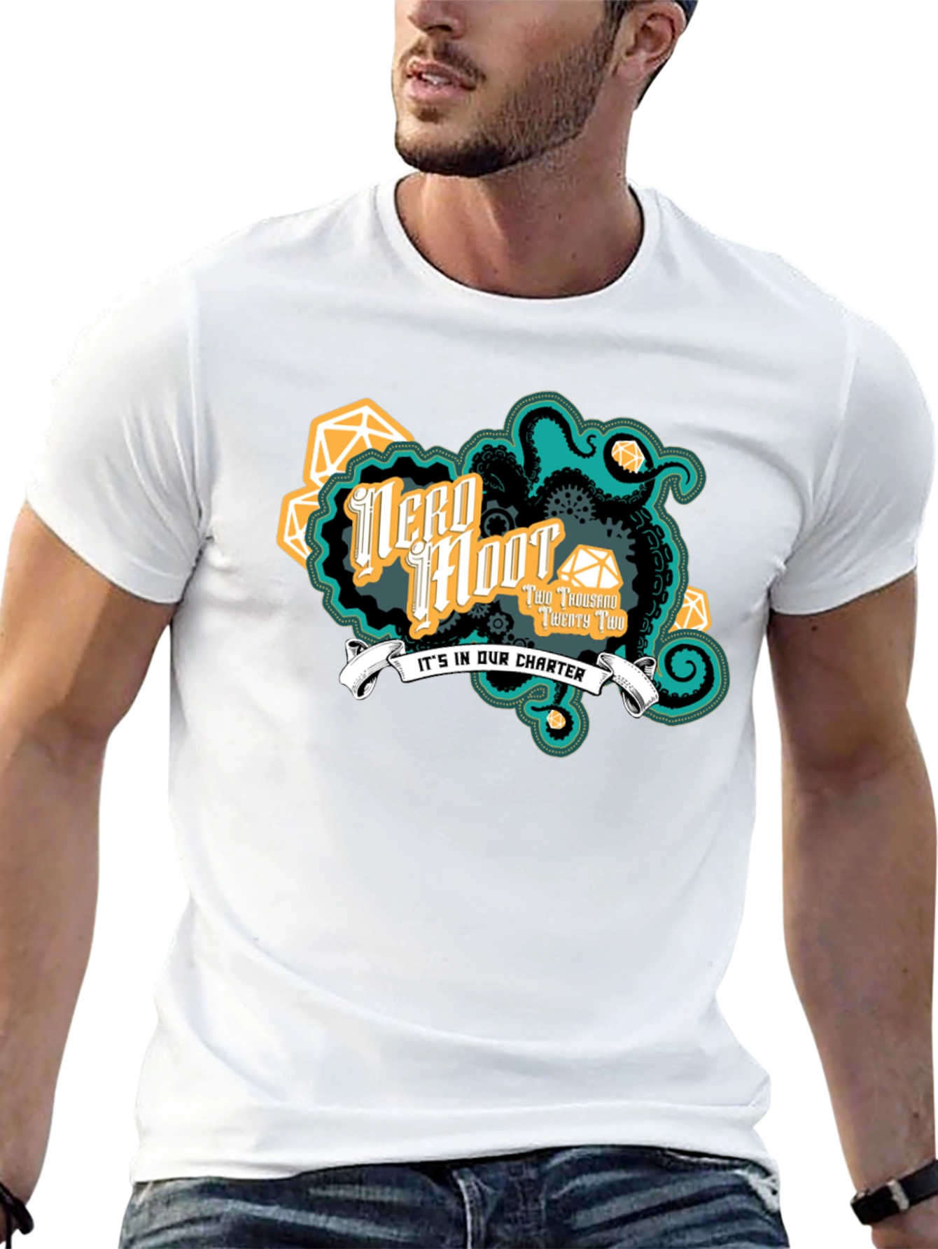 Nerd Iffoot Black T-Shirt