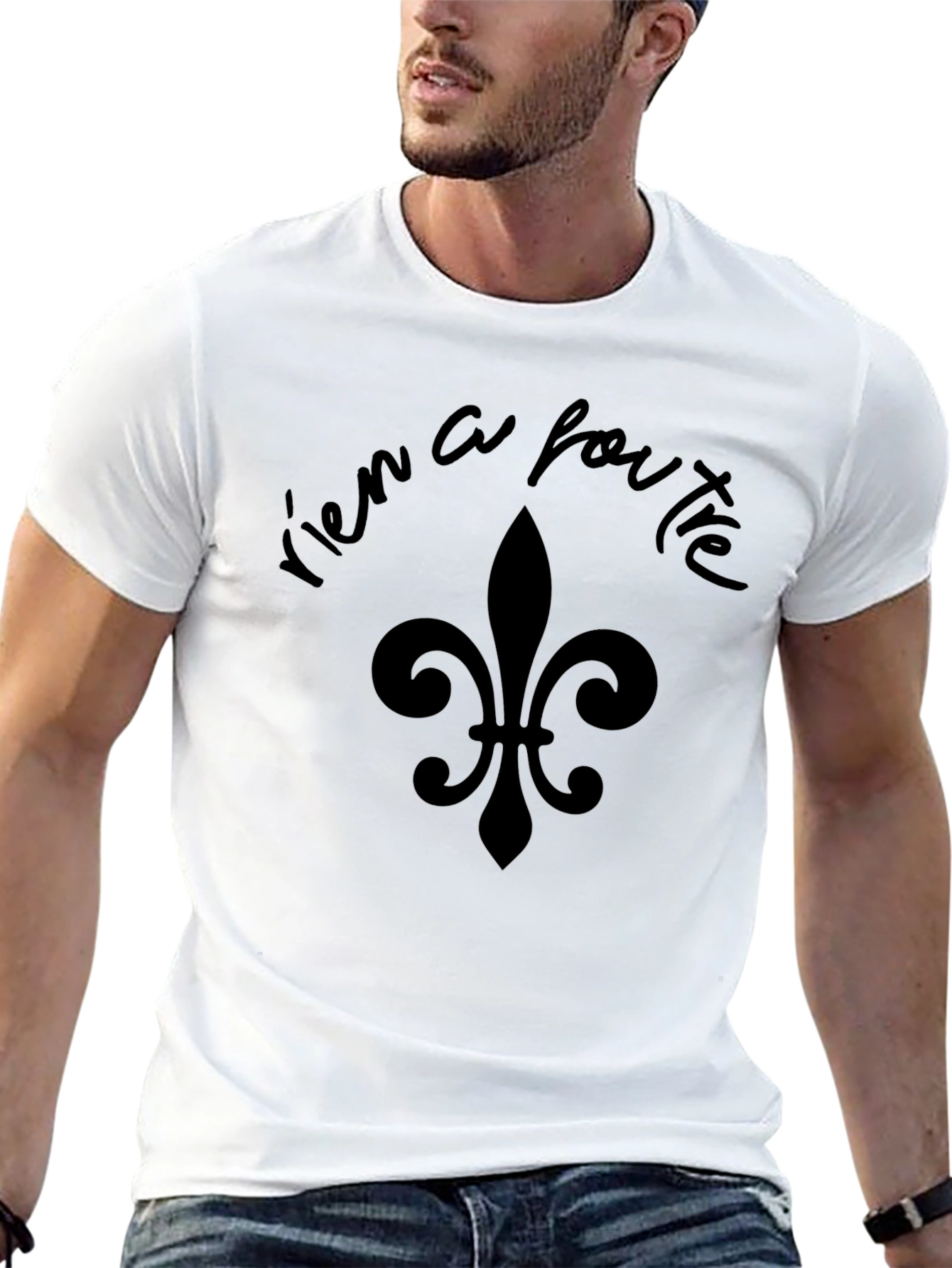 Rien a Foutre Fleur de Lis Graphic Tee