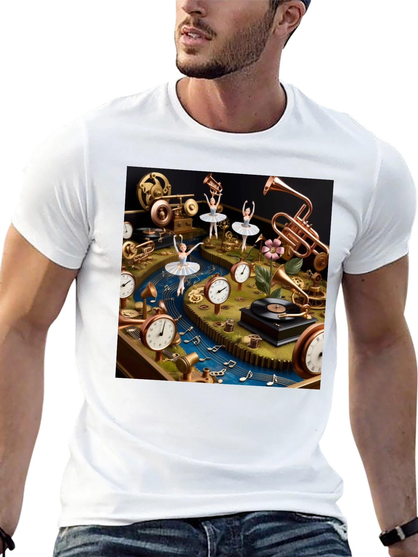 Steampunk Ballerina T-Shirt