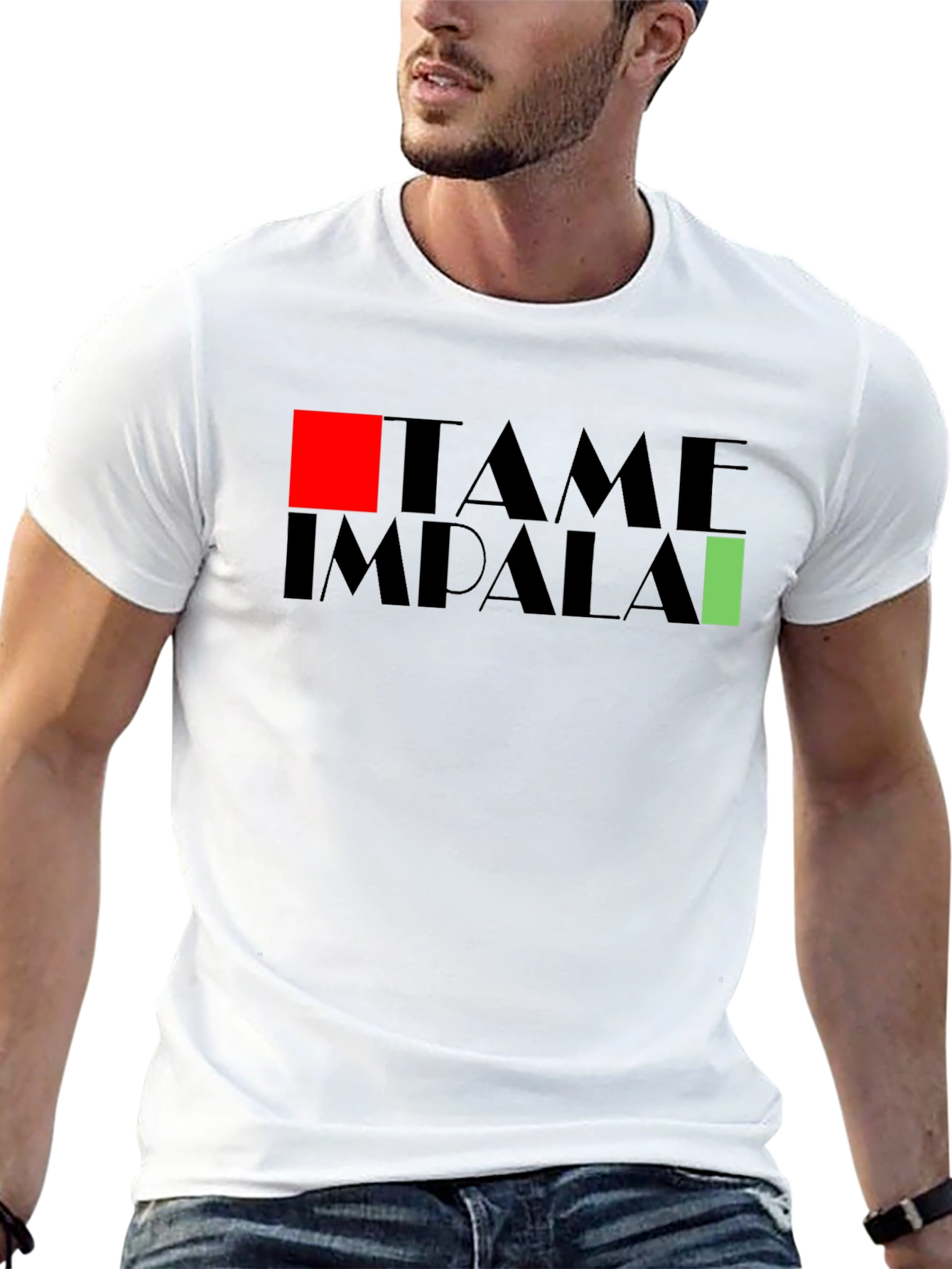 Tame Impala Graphic Tee - Black Cotton Blend
