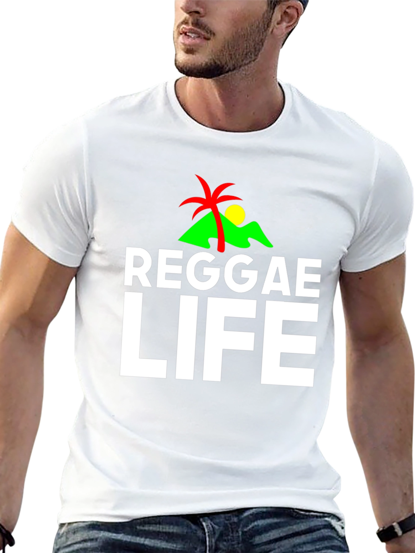 Reggae Life Graphic Tee - Island Style