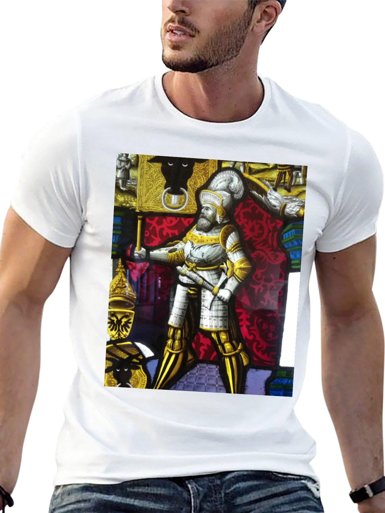 Medieval Knight Graphic Tee