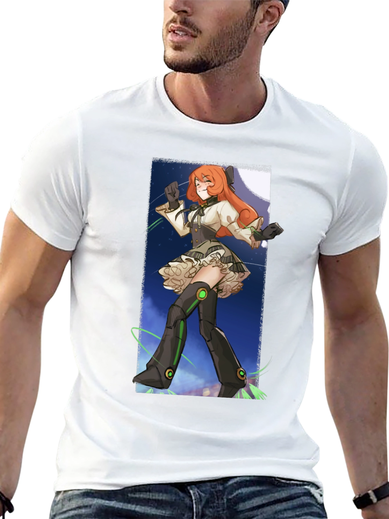 Anime Graphic T-Shirt - Penny Polendina Design