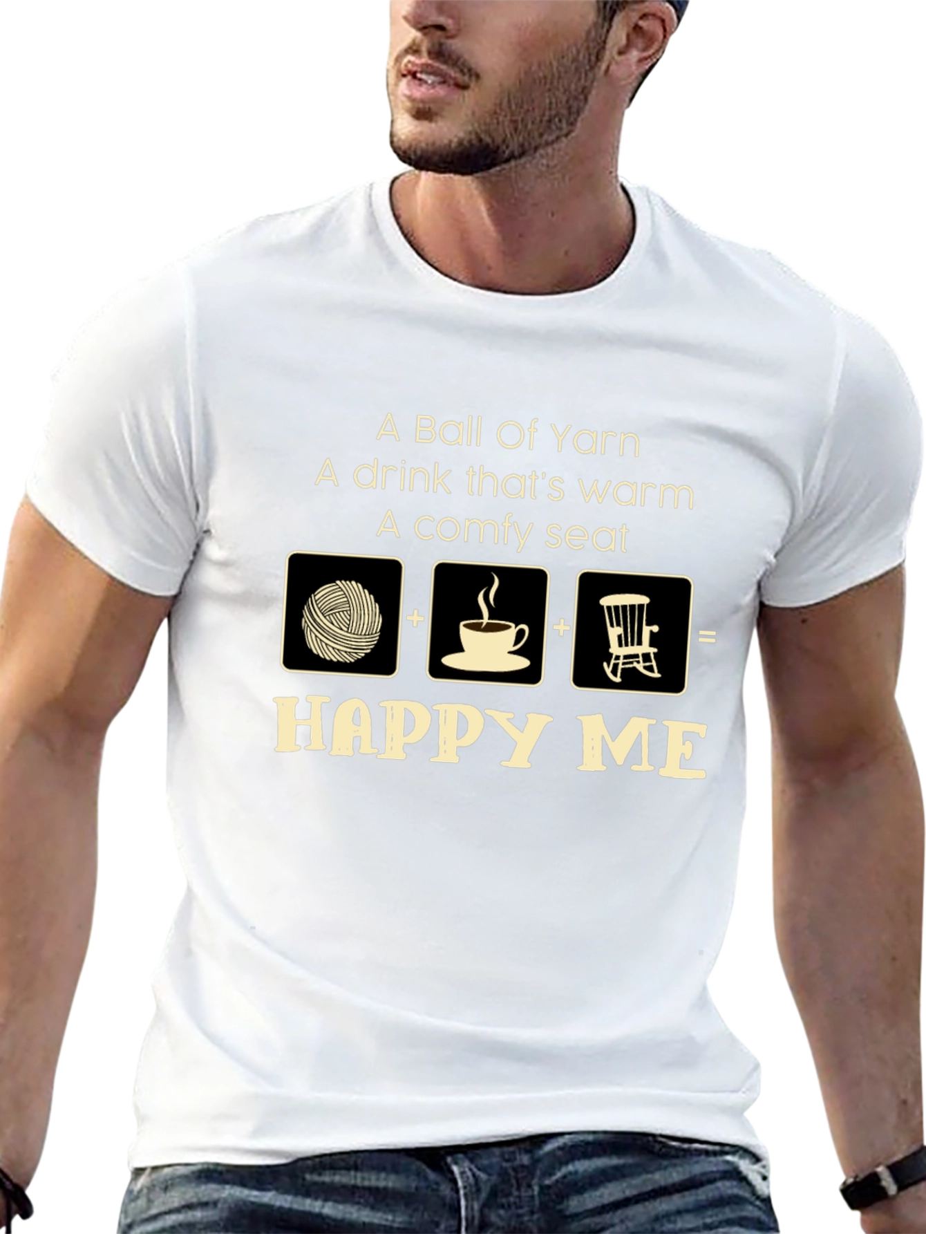 Happy Me Yarn Lover T-Shirt