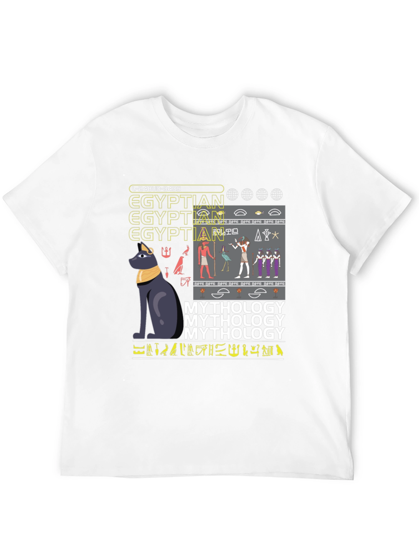 Egyptian Mythology Graphic T-Shirt