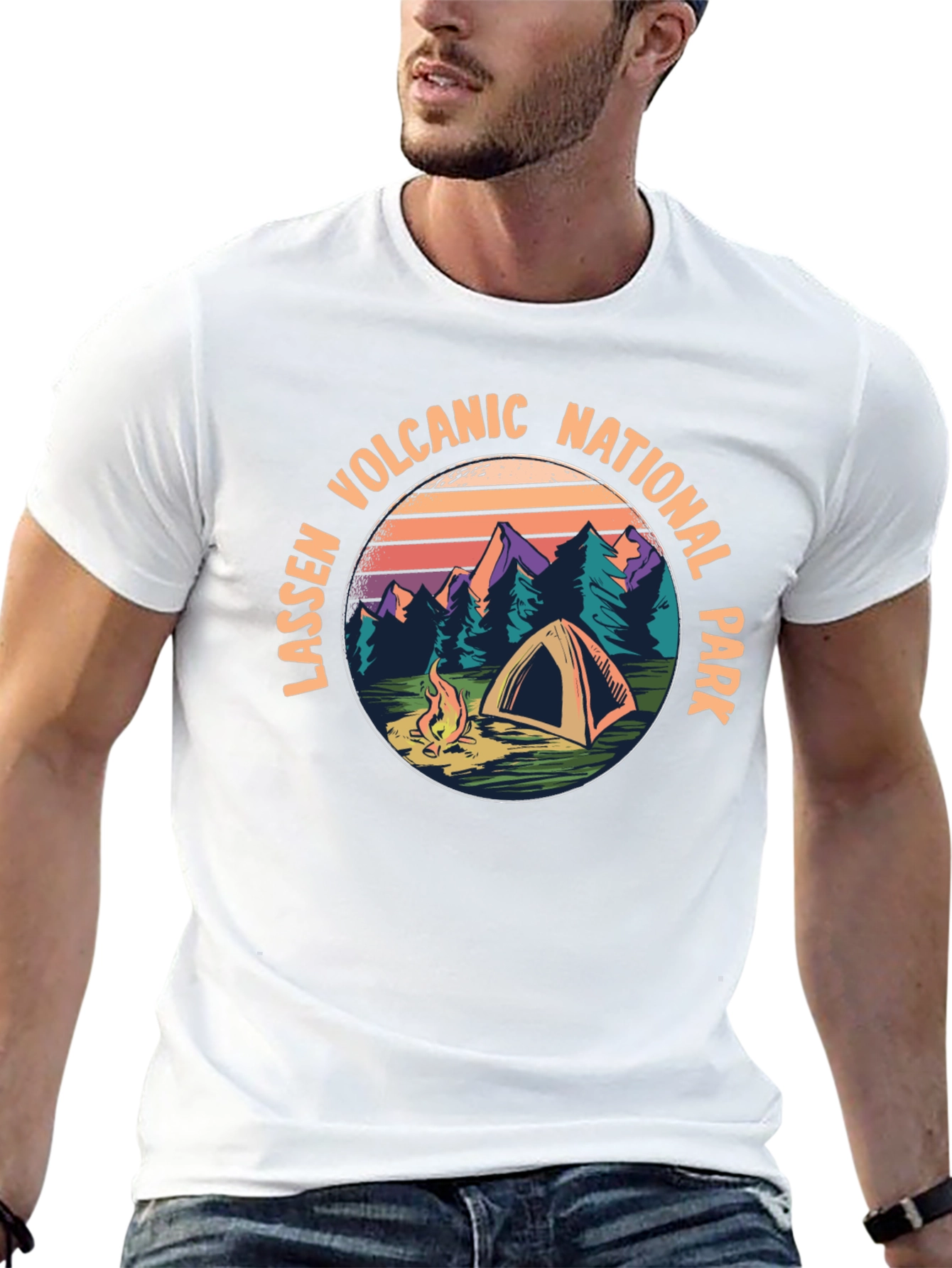 Lassen Volcanic National Park Graphic Tee
