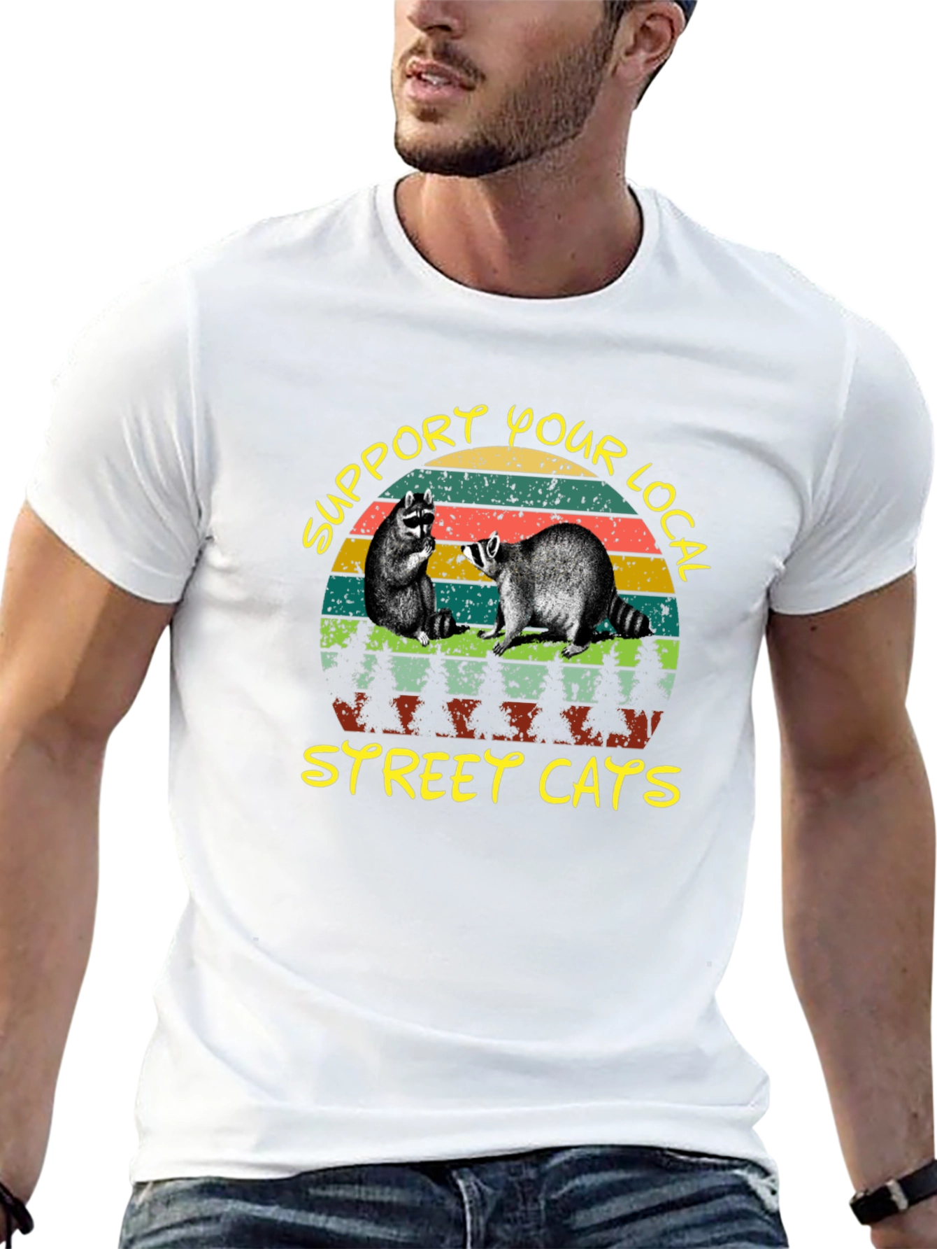 Support Your Local Street Cats T-Shirt