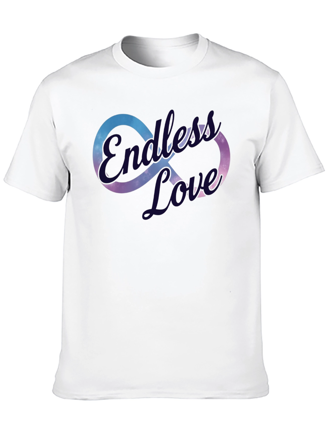 Endless Love Graphic T-Shirt - Stylish Infinity Design