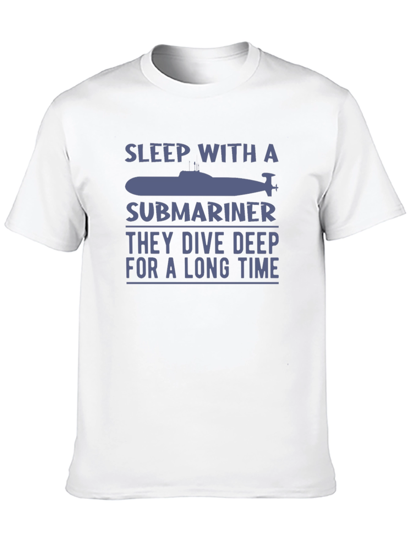 Sleep With A Submariner Black Graphic T-Shirt