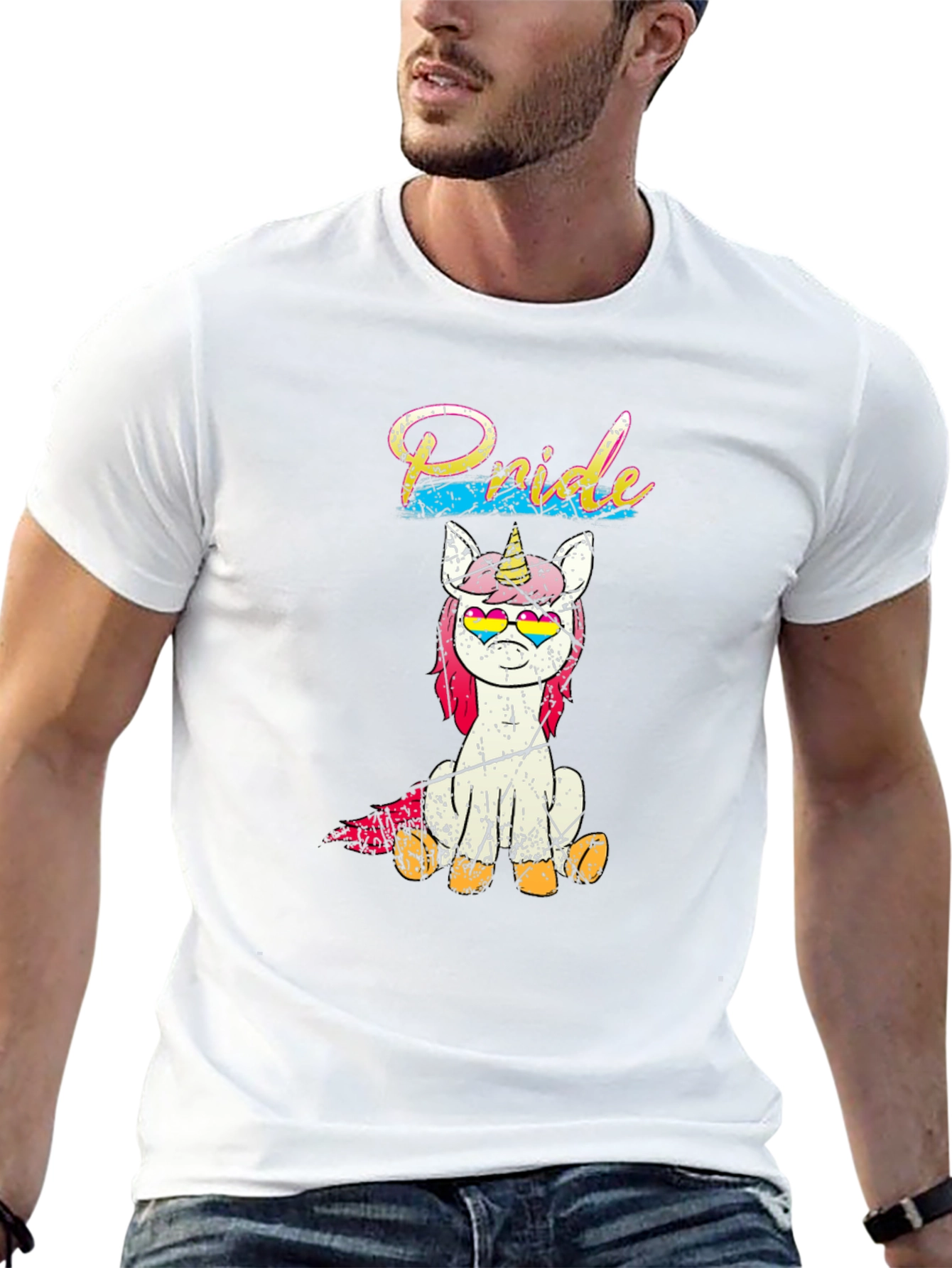 Pride Unicorn Graphic Tee