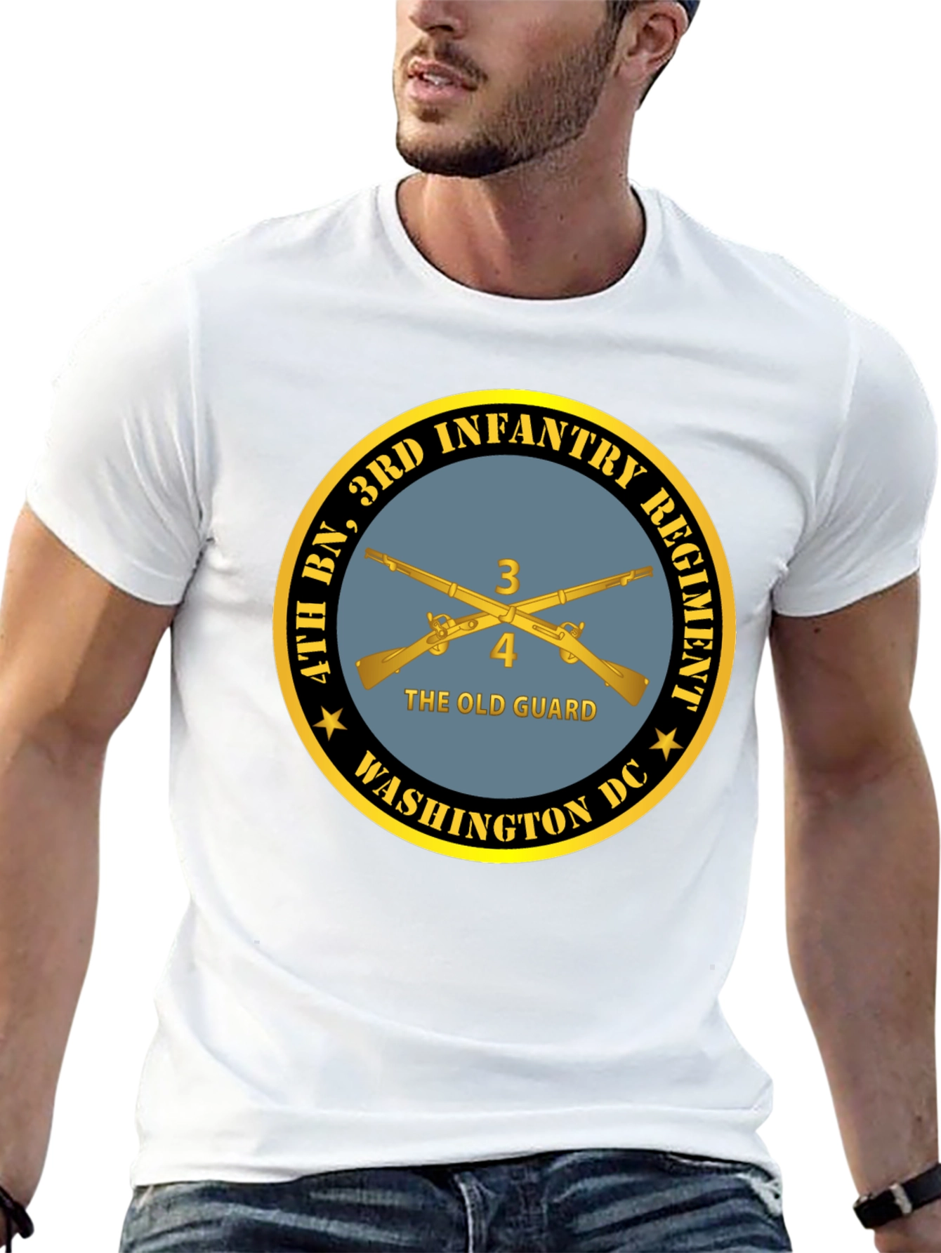 4th BN 3rd Infantry Regiment Old Guard T-Shirt