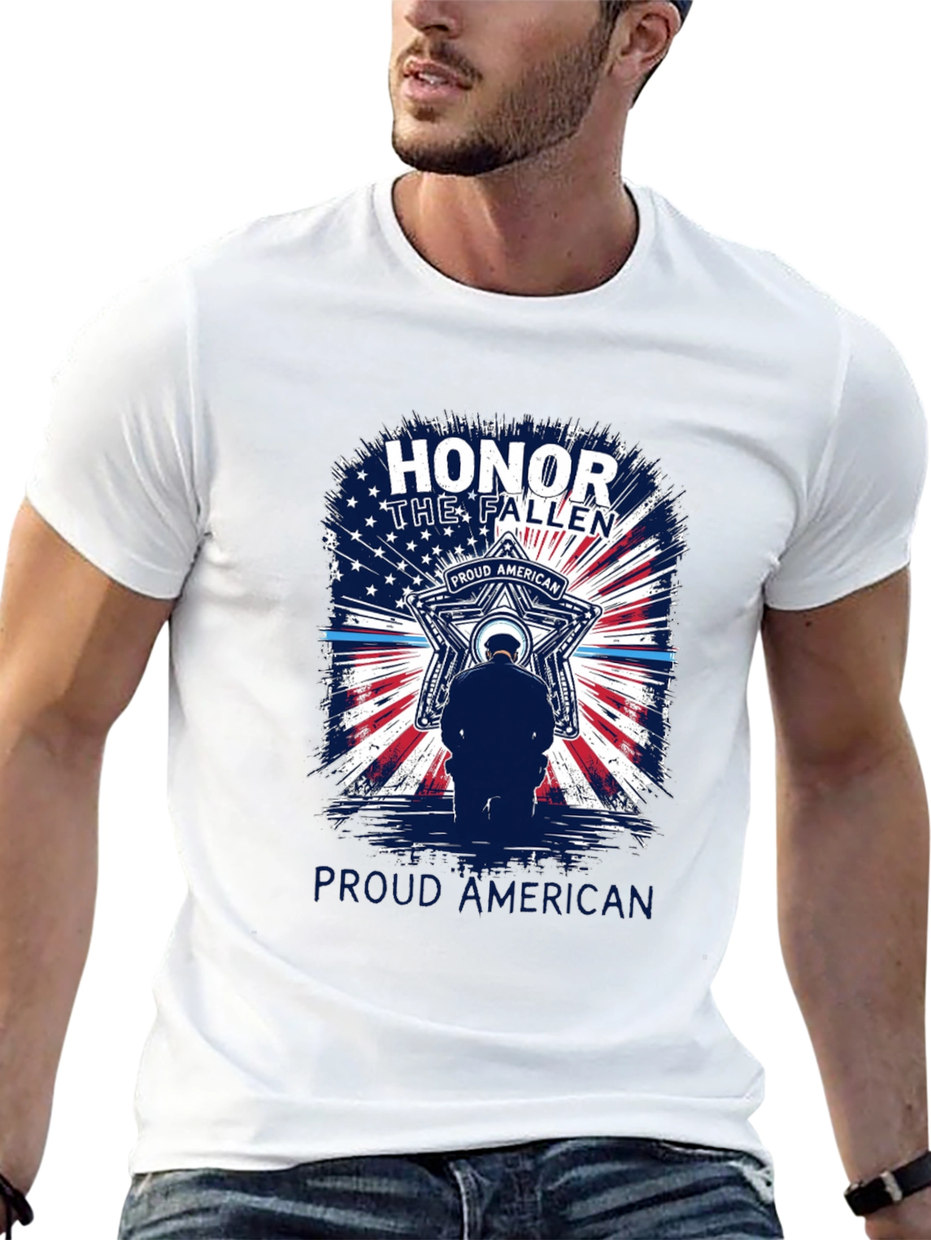 Honor The Fallen T-Shirt - Proud American Tee