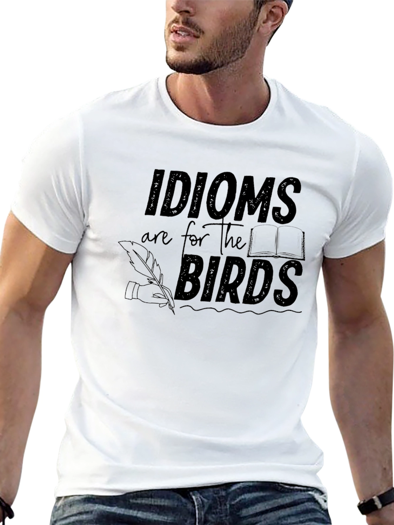 Idioms are for the Birds Graphic T-Shirt
