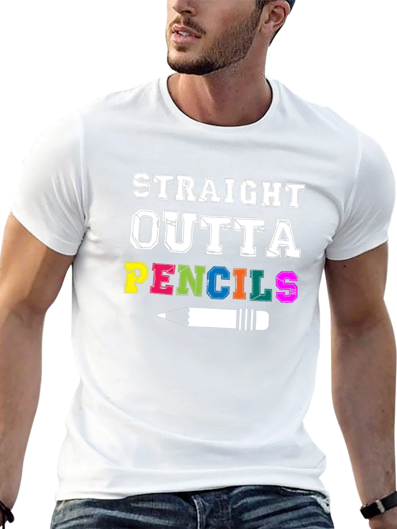 Straight Outta Pencils Graphic Tee