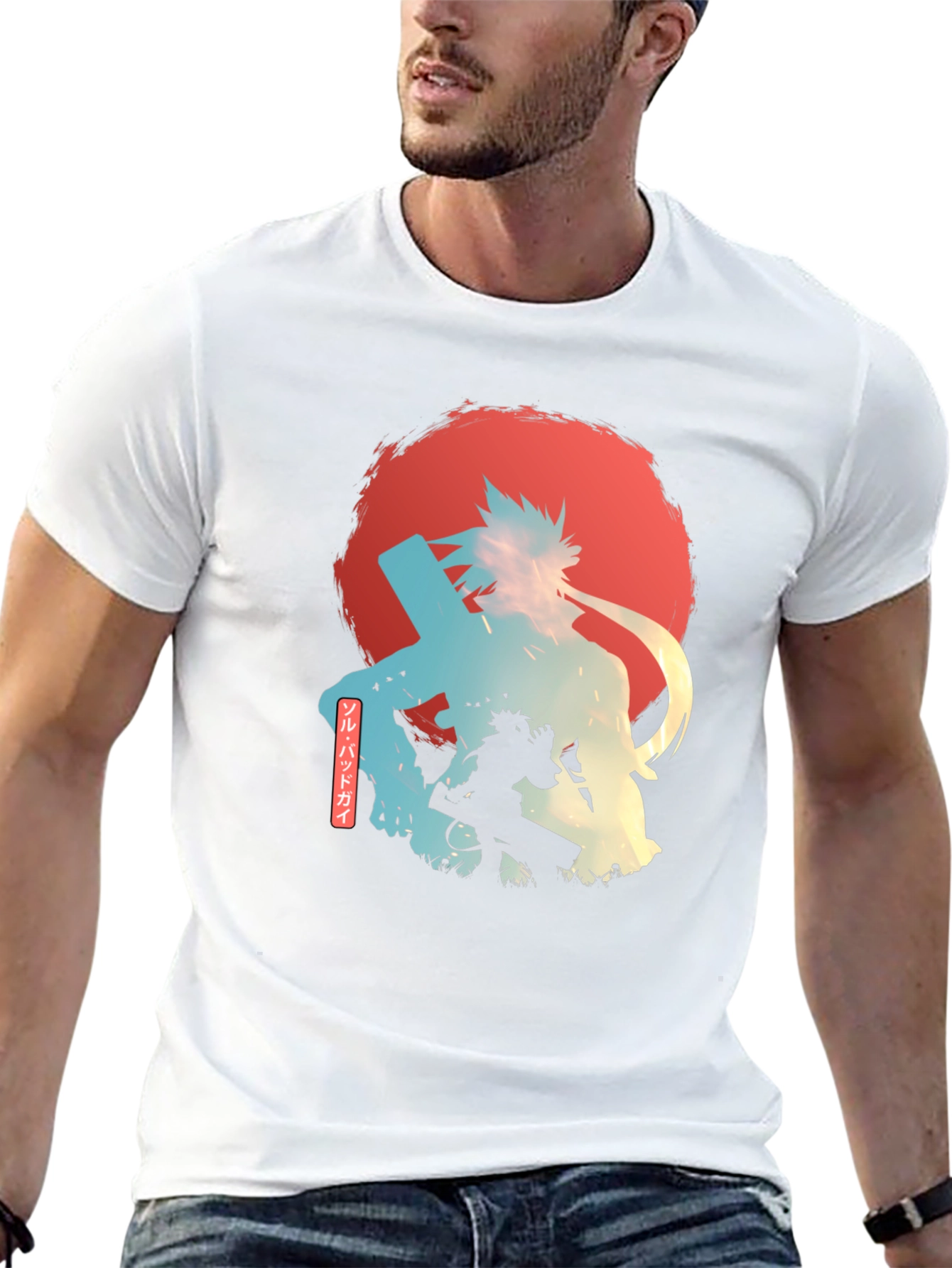 Anime Sunset Graphic Tee - Stylish & Unique