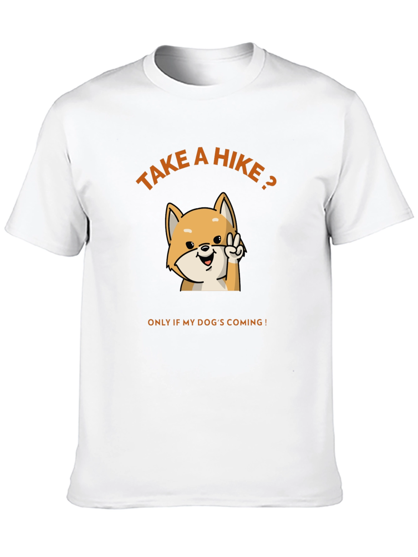 Take a Hike? Dog Lovers Black Graphic Tee
