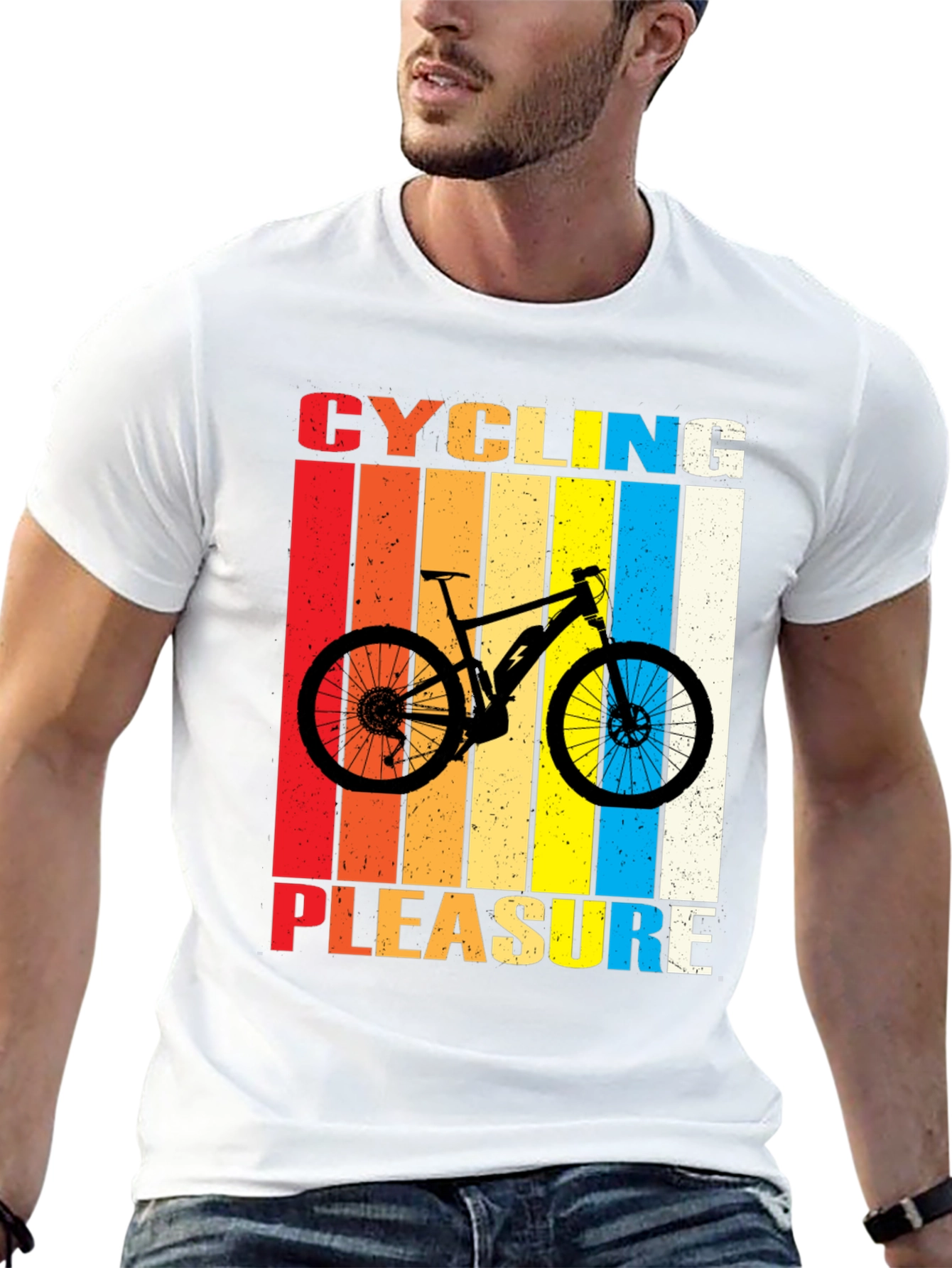 Cycling Pleasure Graphic T-Shirt