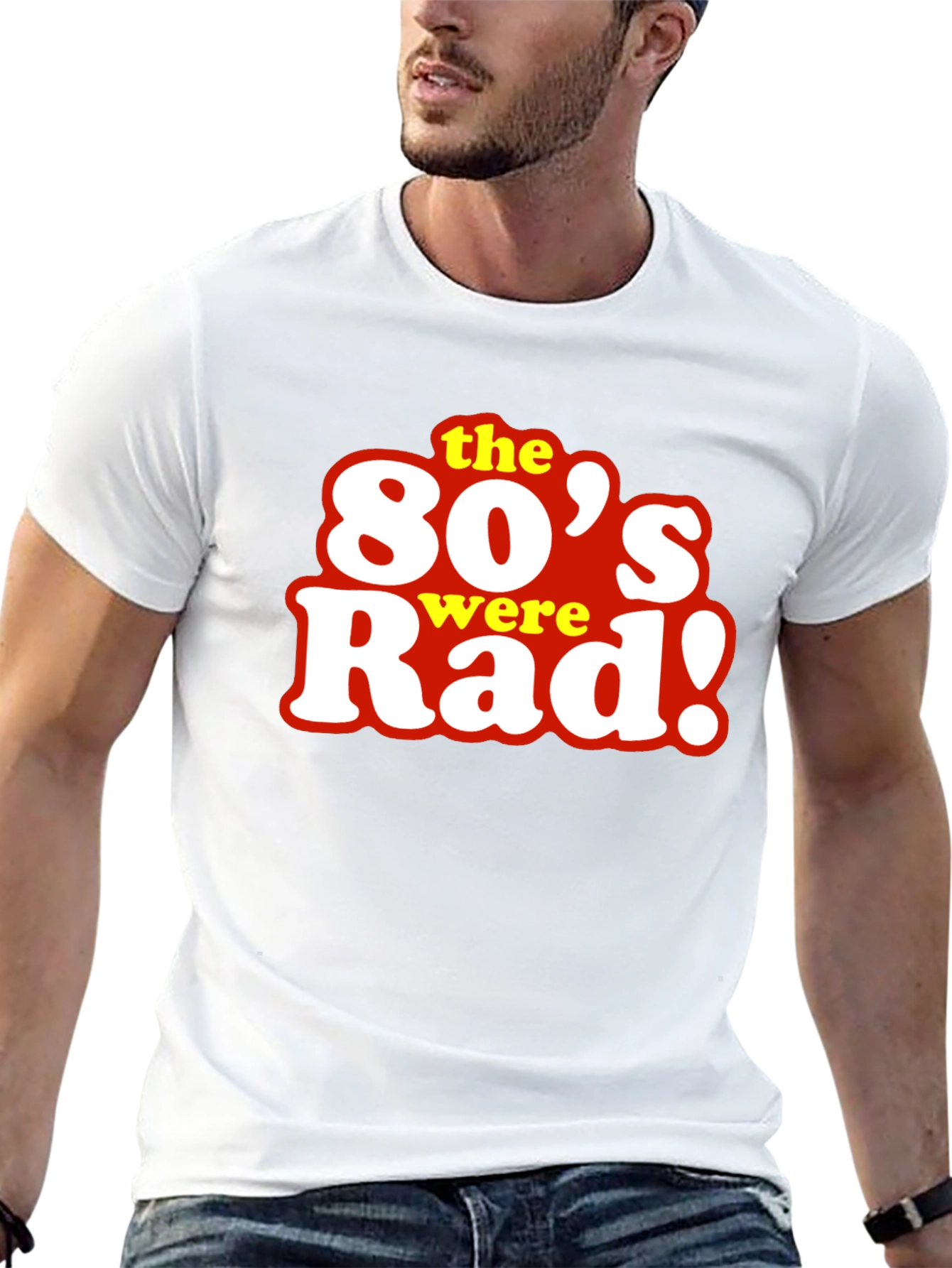 The 80s Were Rad! Graphic T-Shirt - Retro Style